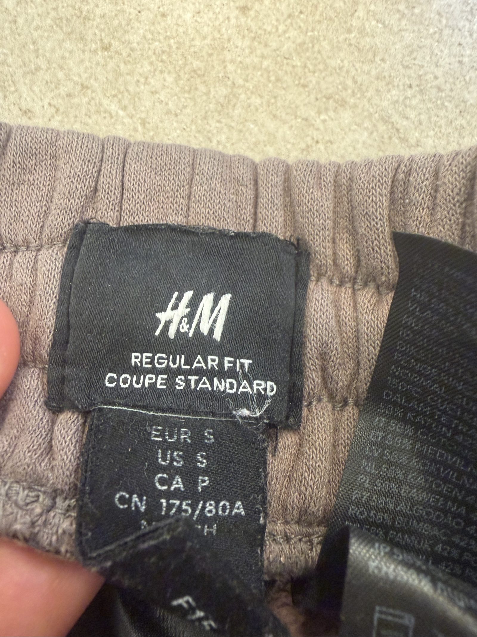 H&M Brown Regular Fit Sweat Shorts US Small image 2