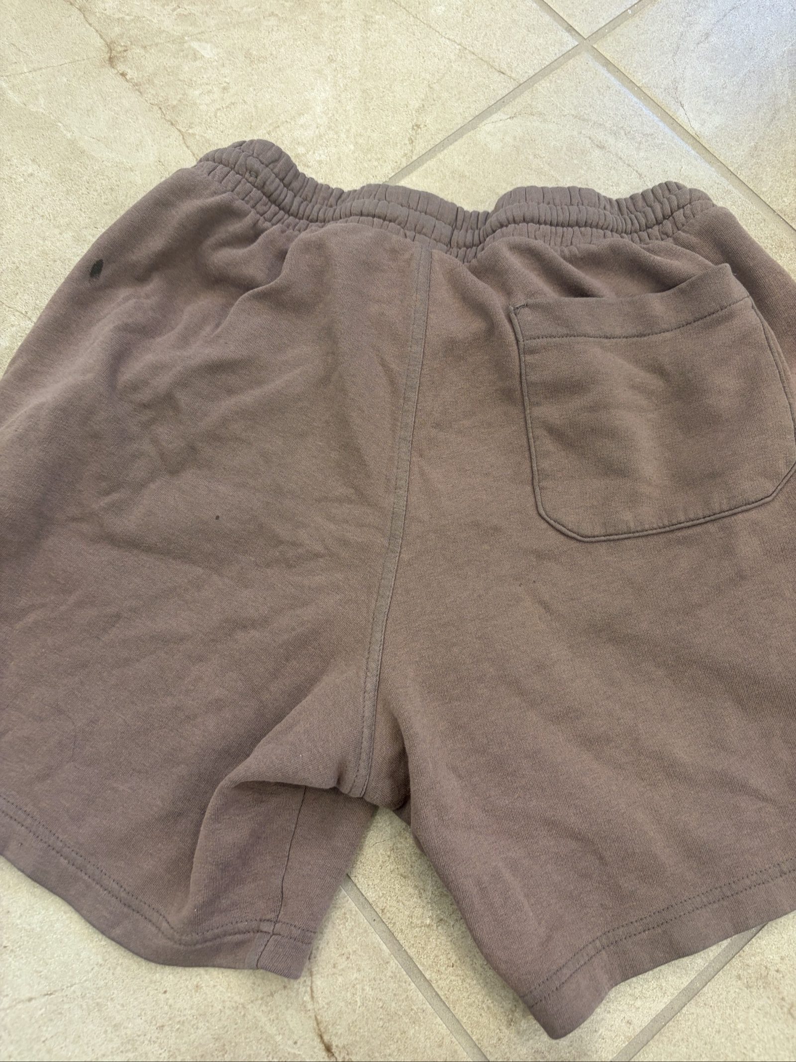 H&M Brown Regular Fit Sweat Shorts US Small image 3