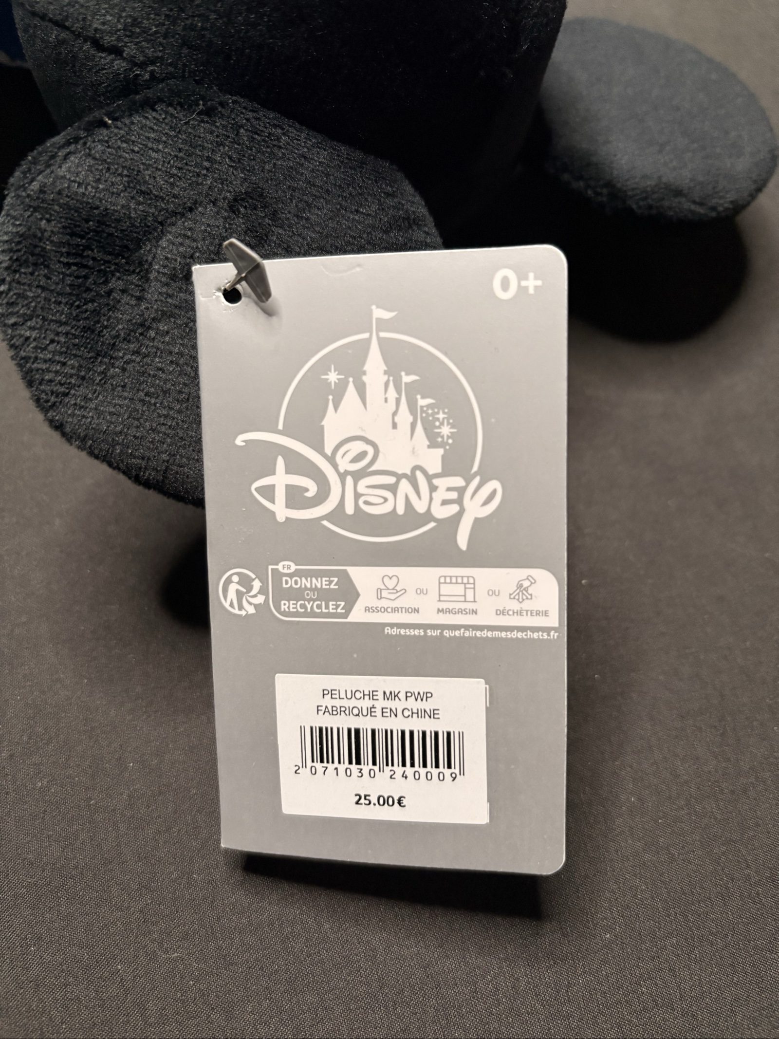 Disney Blue & Red Mickey Mouse Plush Toy image 3