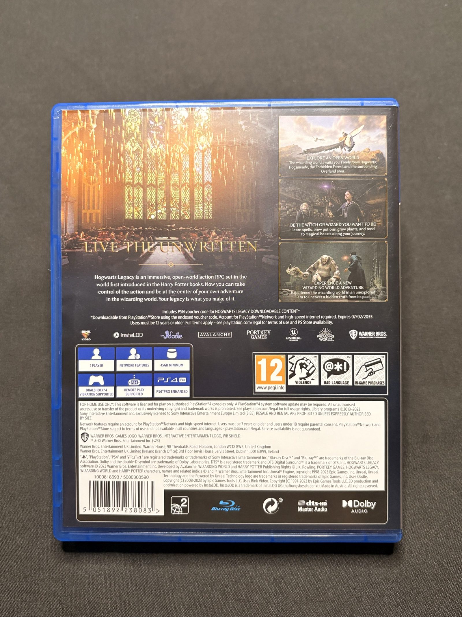 Hogwarts Legacy PS4 Action RPG Game PEGI 12 image 2