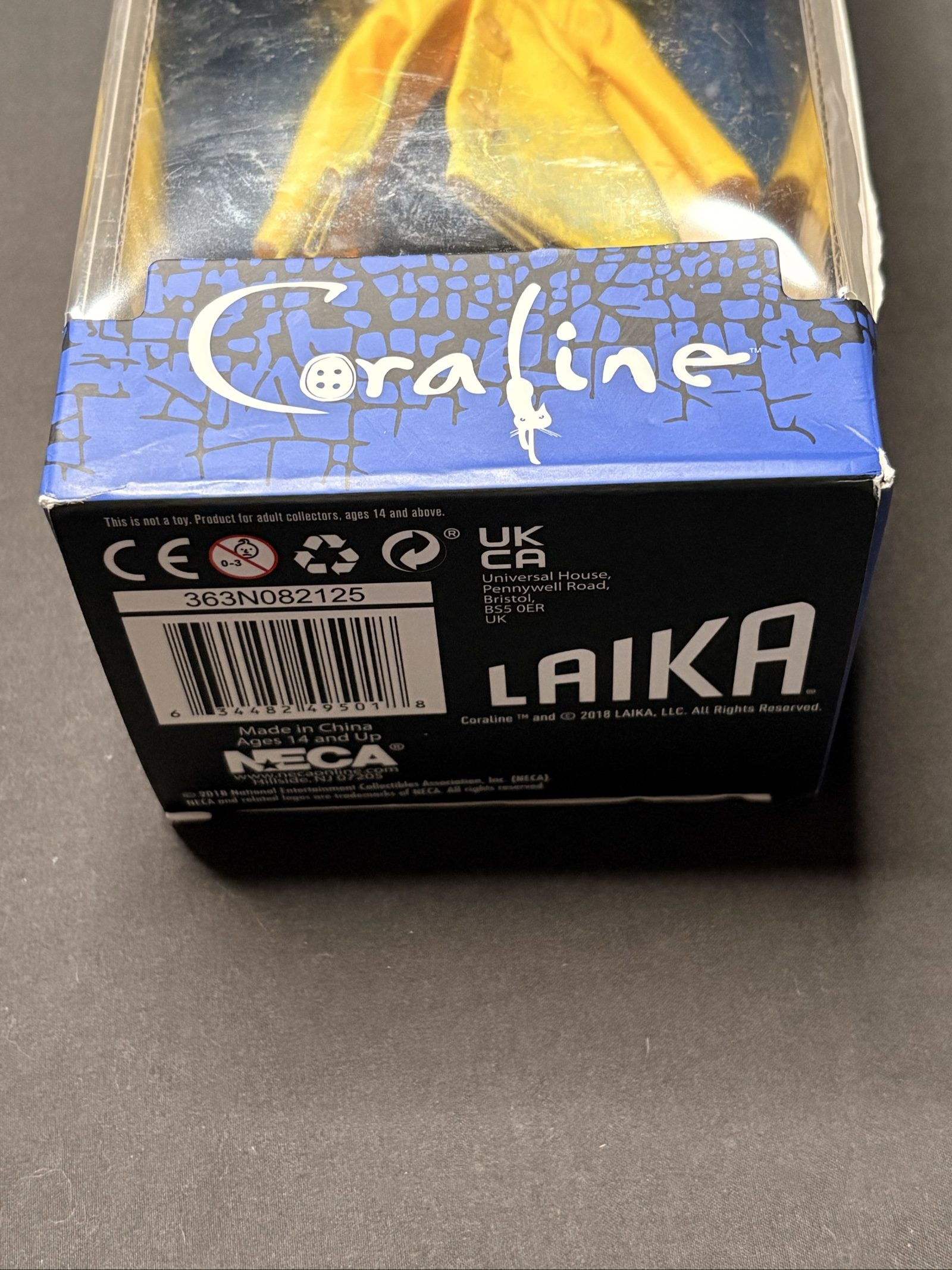 NECA Coraline Yellow Raincoat Doll Prop Replica image 7