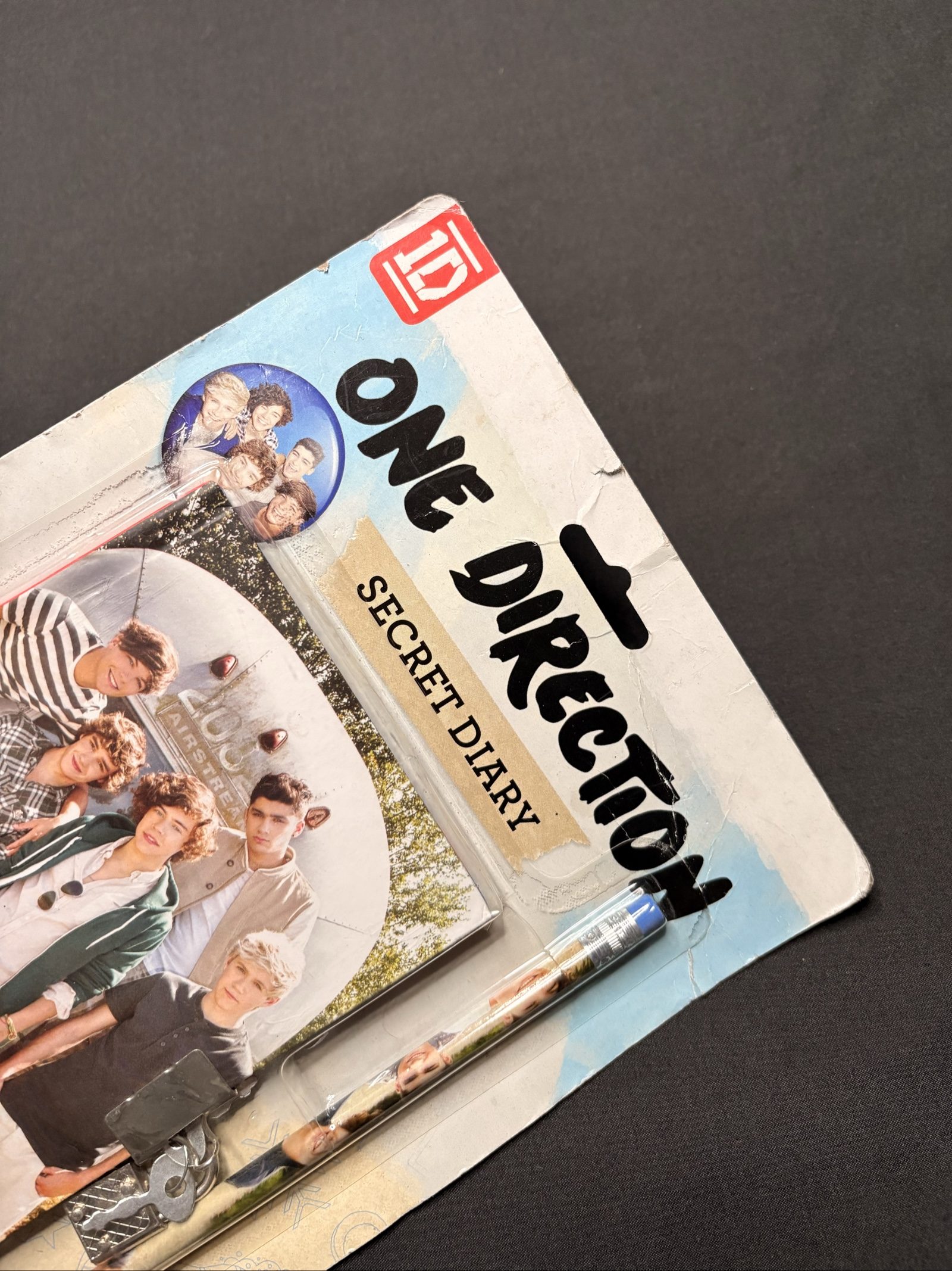 One Direction Multi Colour Secret Diary with Pencil New image 2