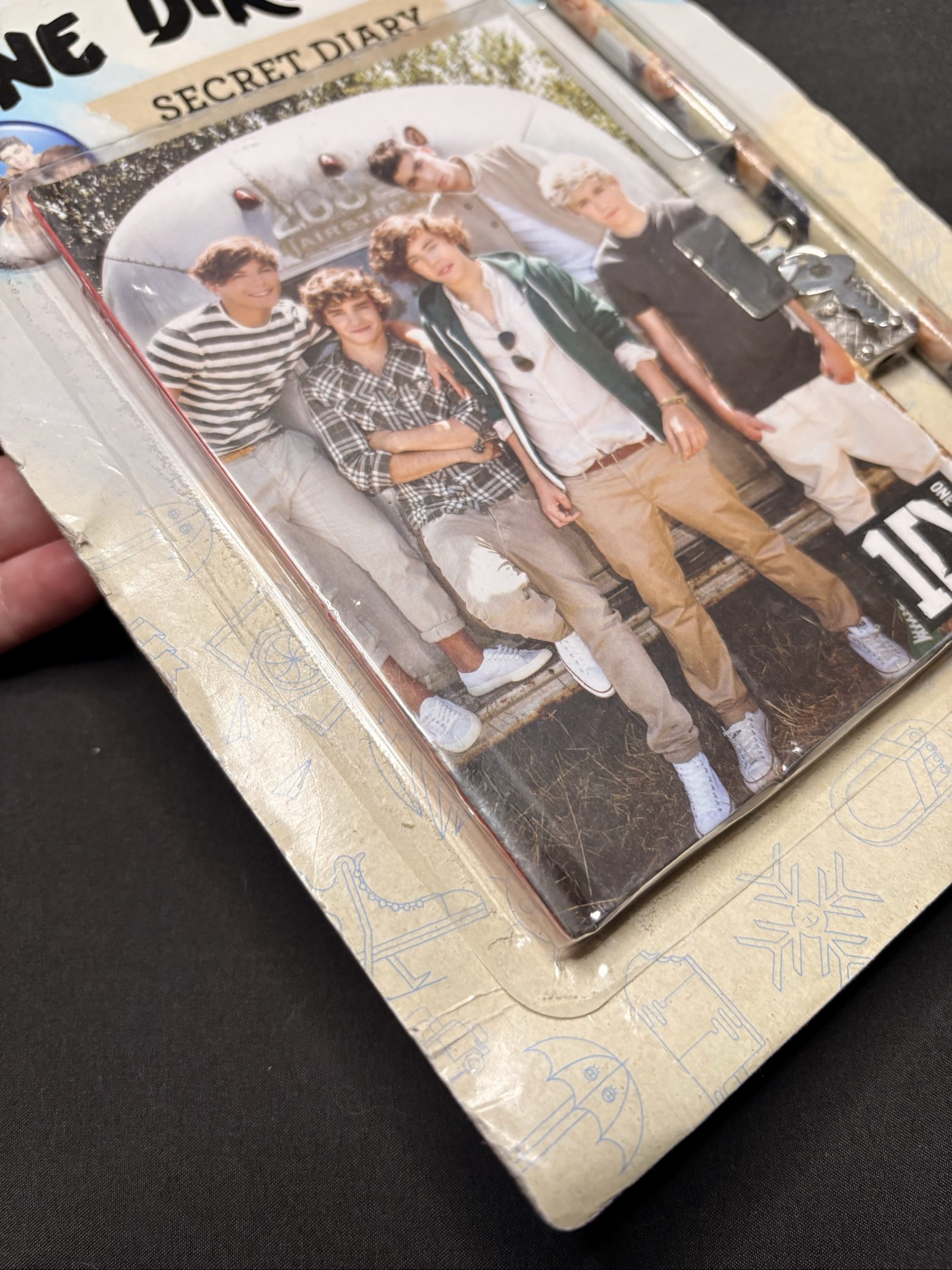 One Direction Multi Colour Secret Diary with Pencil New image 4