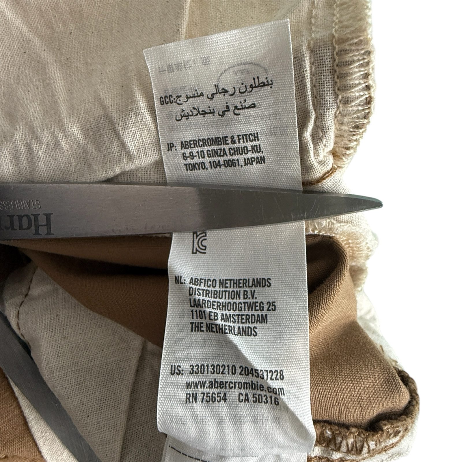 Hollister Men's Brown Super Skinny Chino Pants 28x30 Stretch image 3