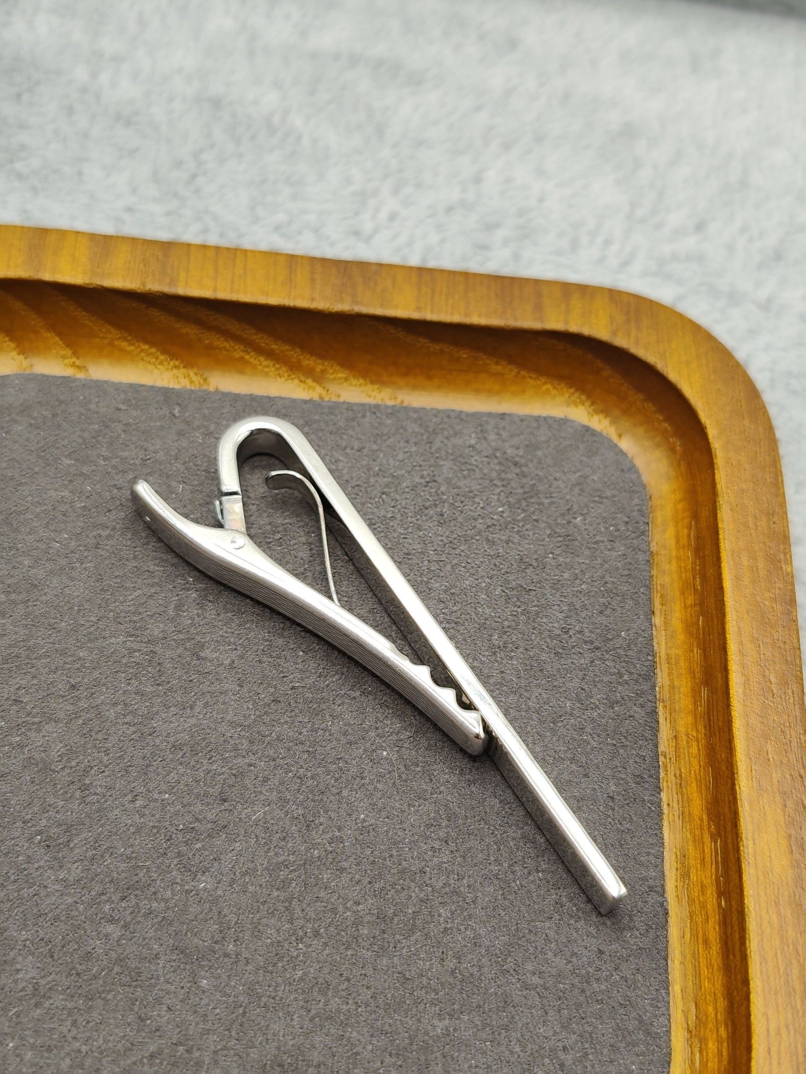 Dunhill Silver & Gold Men’s Tie Clip with Gift Box Other image 8