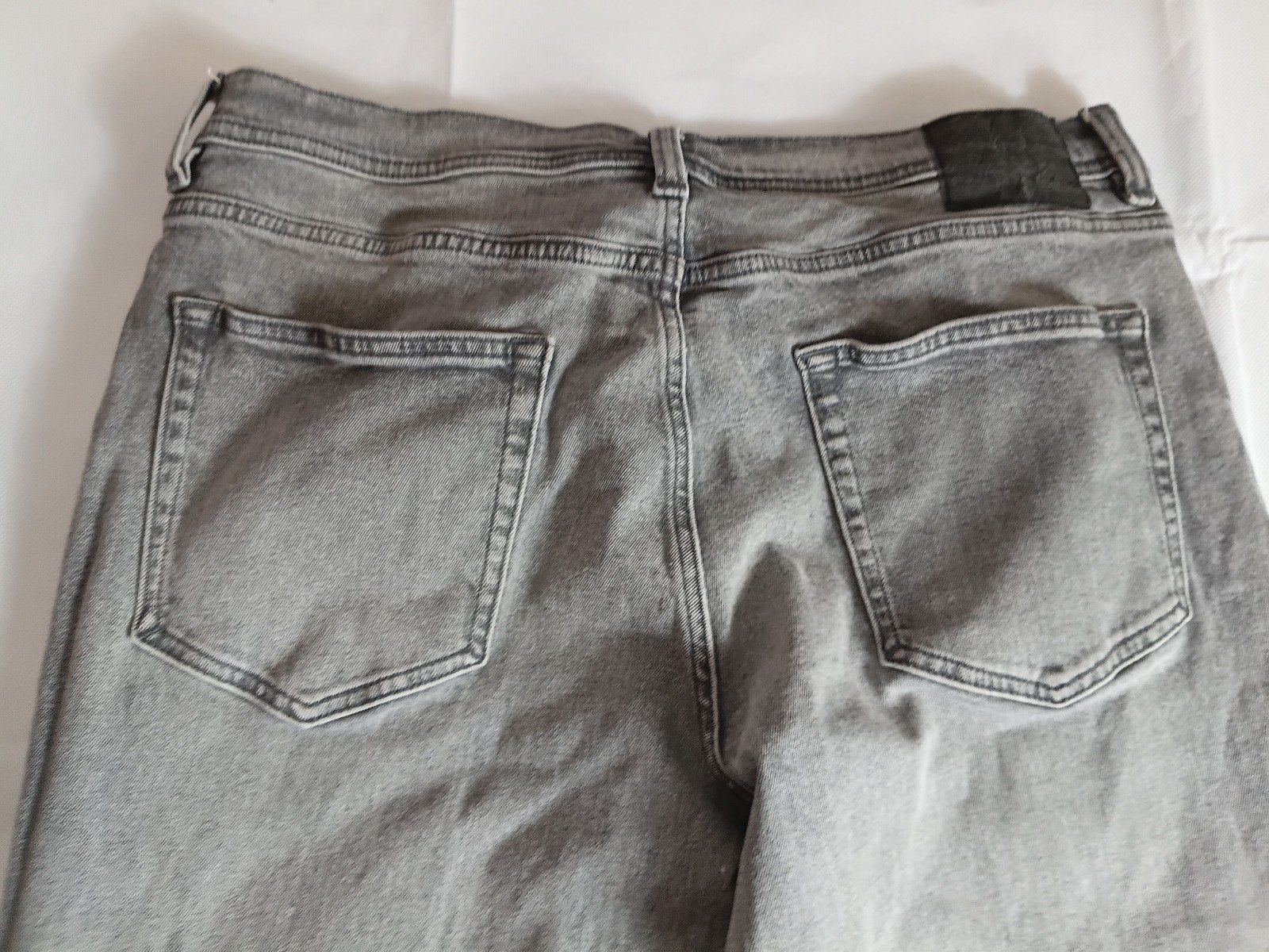 F&F Grey Slim Jeans 38 Waist 30 Length image 4