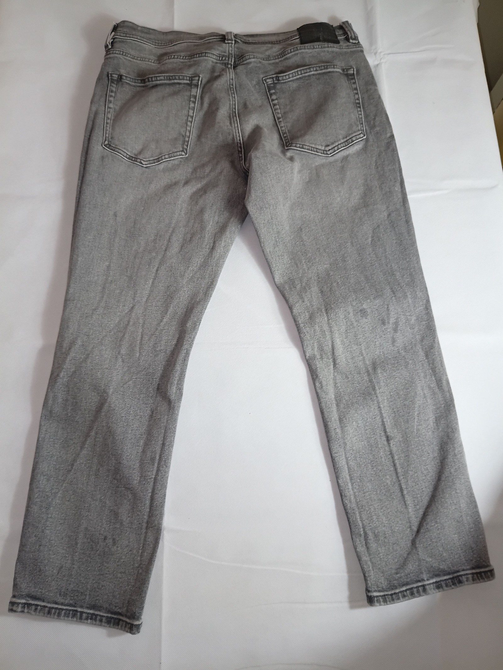 F&F Grey Slim Jeans 38 Waist 30 Length image 7