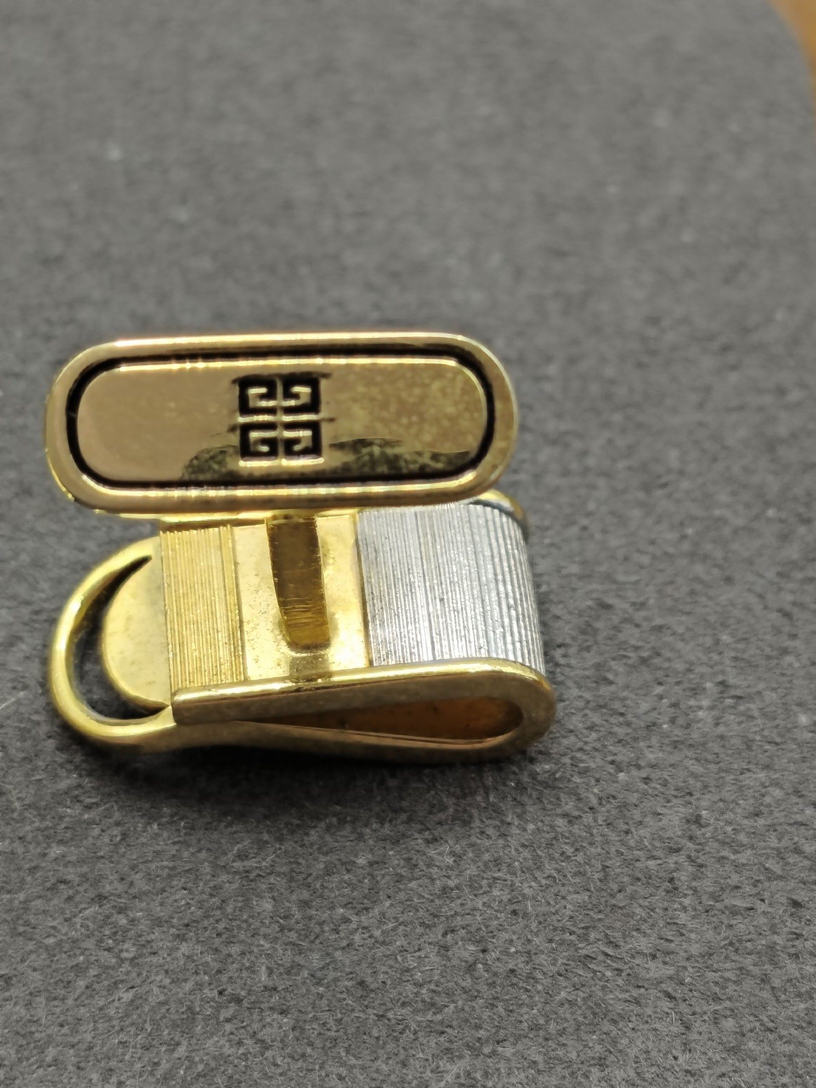 Givenchy Men Gold & Silver Cufflinks & Tie Clip Set Other image 8