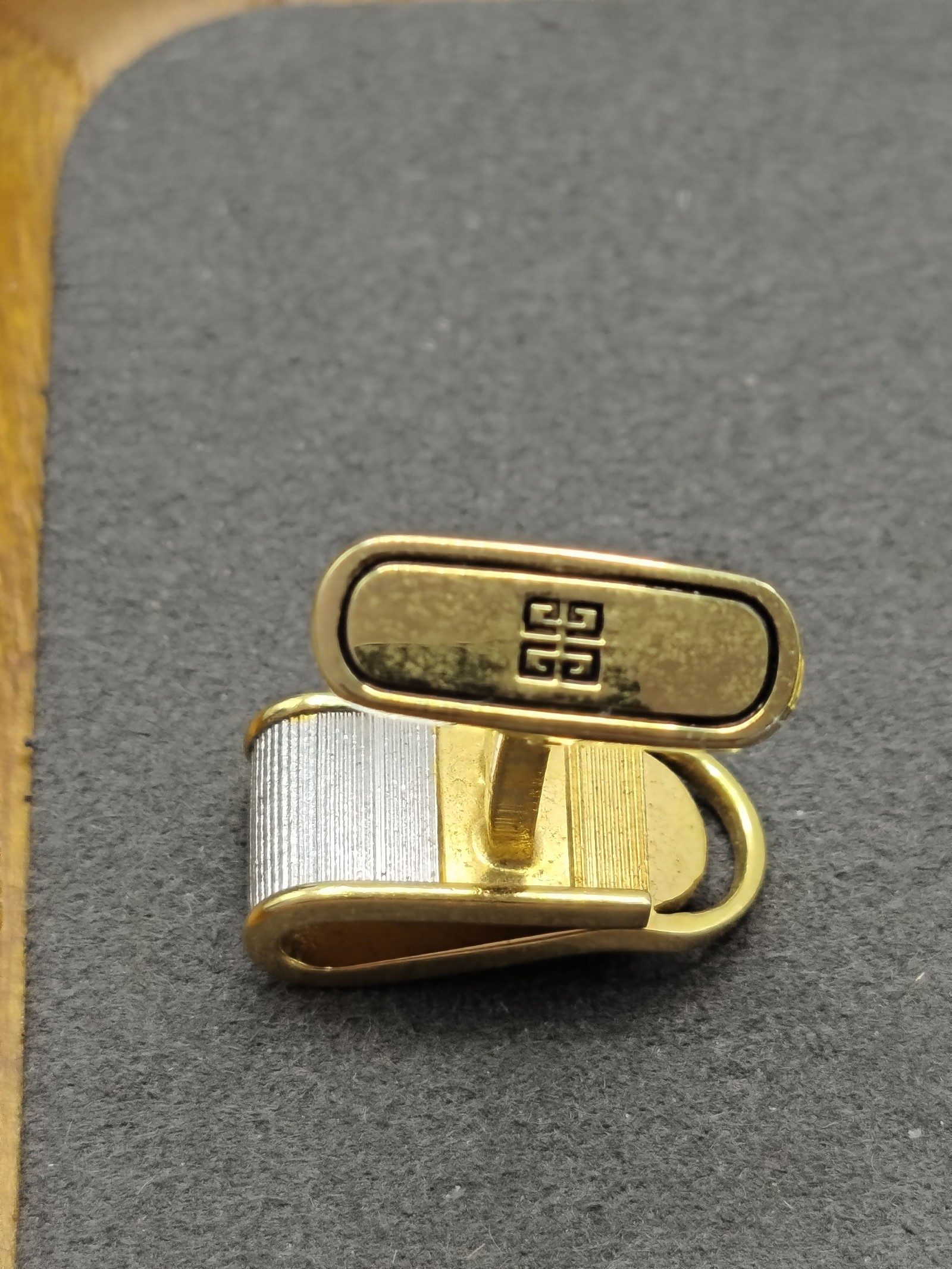 Givenchy Men Gold & Silver Cufflinks & Tie Clip Set Other image 9