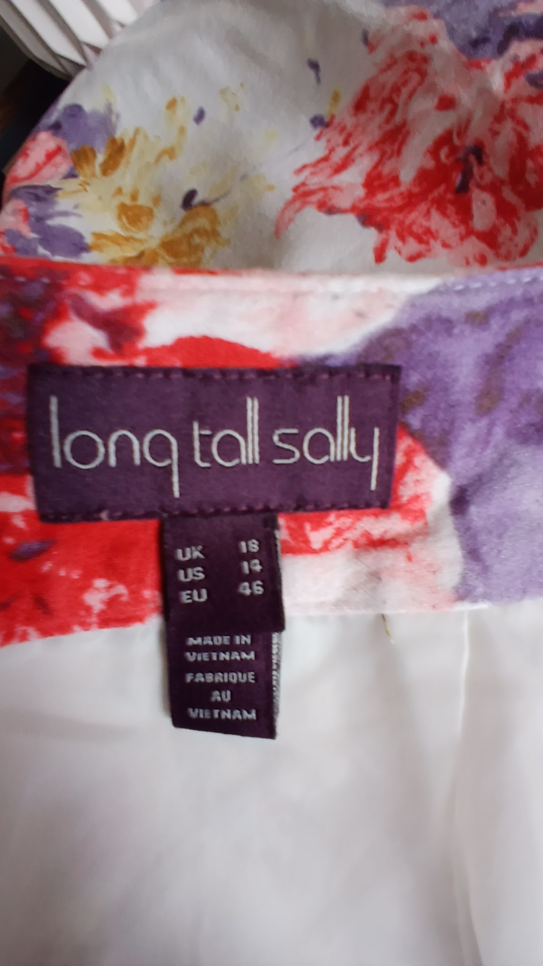 Long Tall Sally Women's Multi Floral Print Pencil Skirt UK 18 image 3