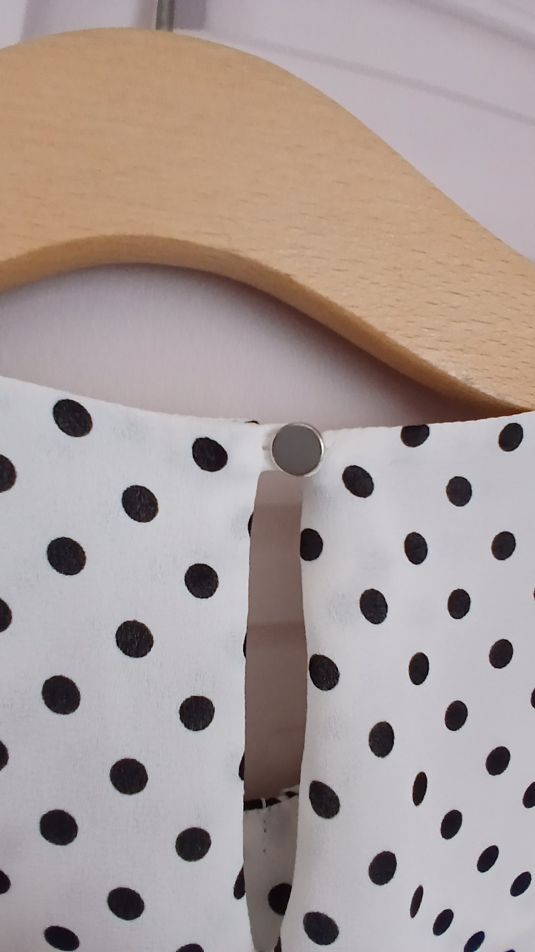 Billie & Blossom Women's White & Black Polka Dot Petite Blouse UK 18 image 4