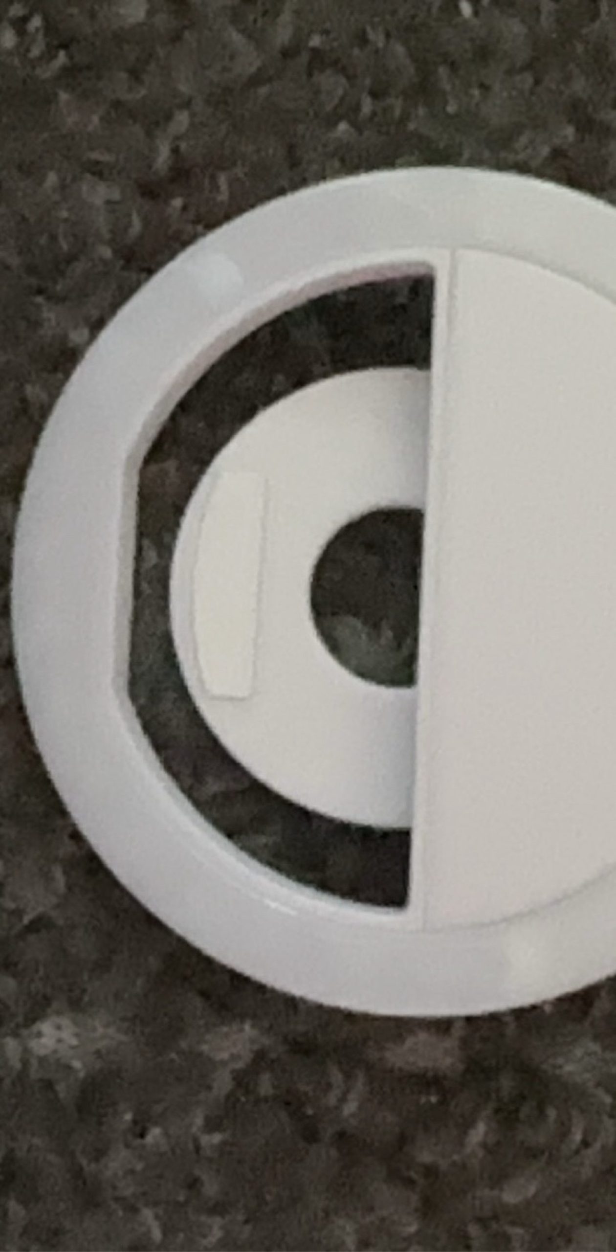 White Selfie Ring Light Clip-On image 2