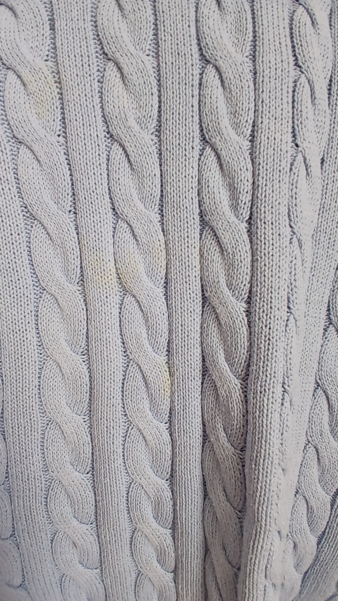 Polo Ralph Lauren Light Blue Cable Knit Jumper Large image 8