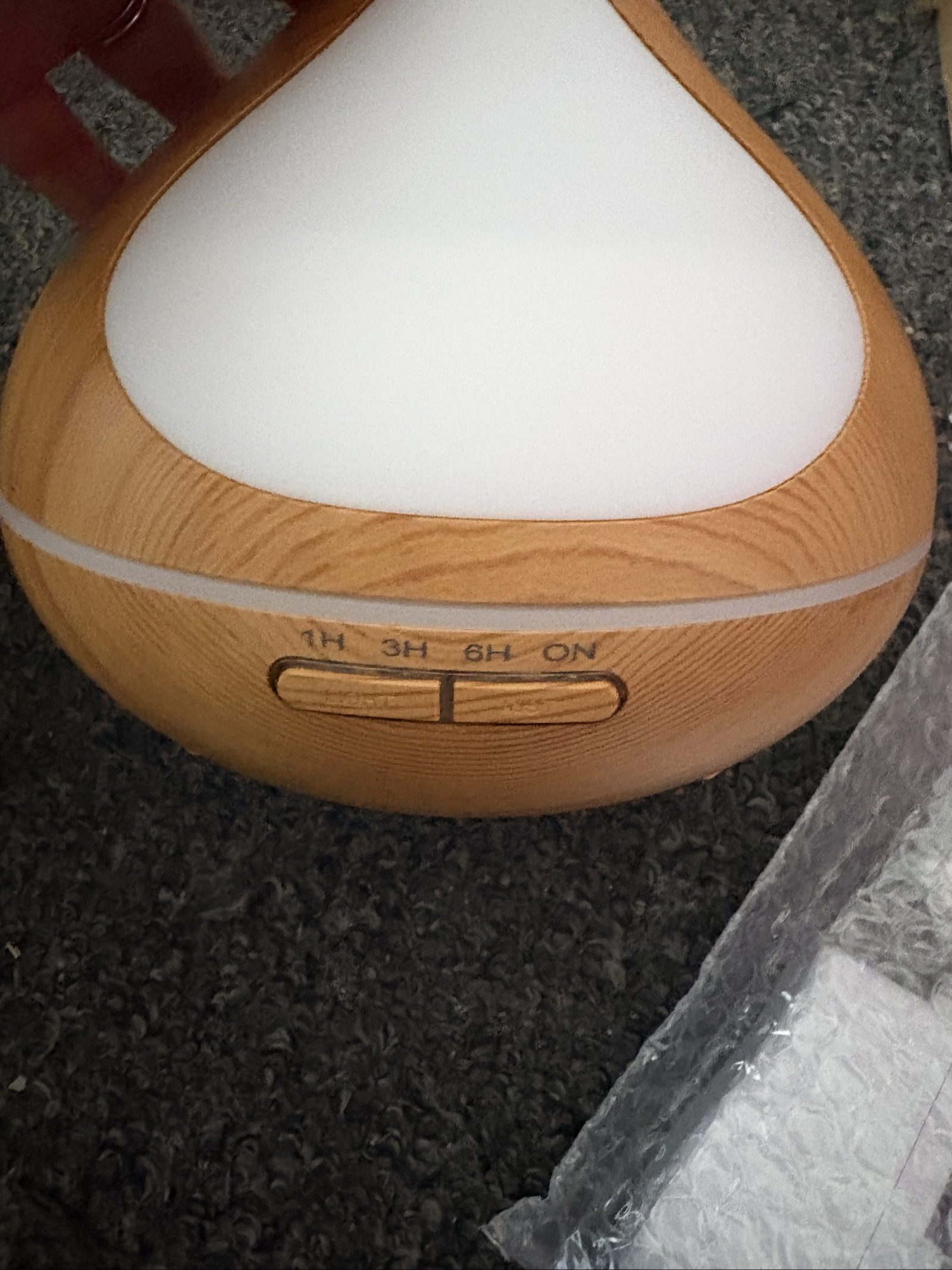 Wood Grain Aromatherapy Diffuser with Timer Function image 2