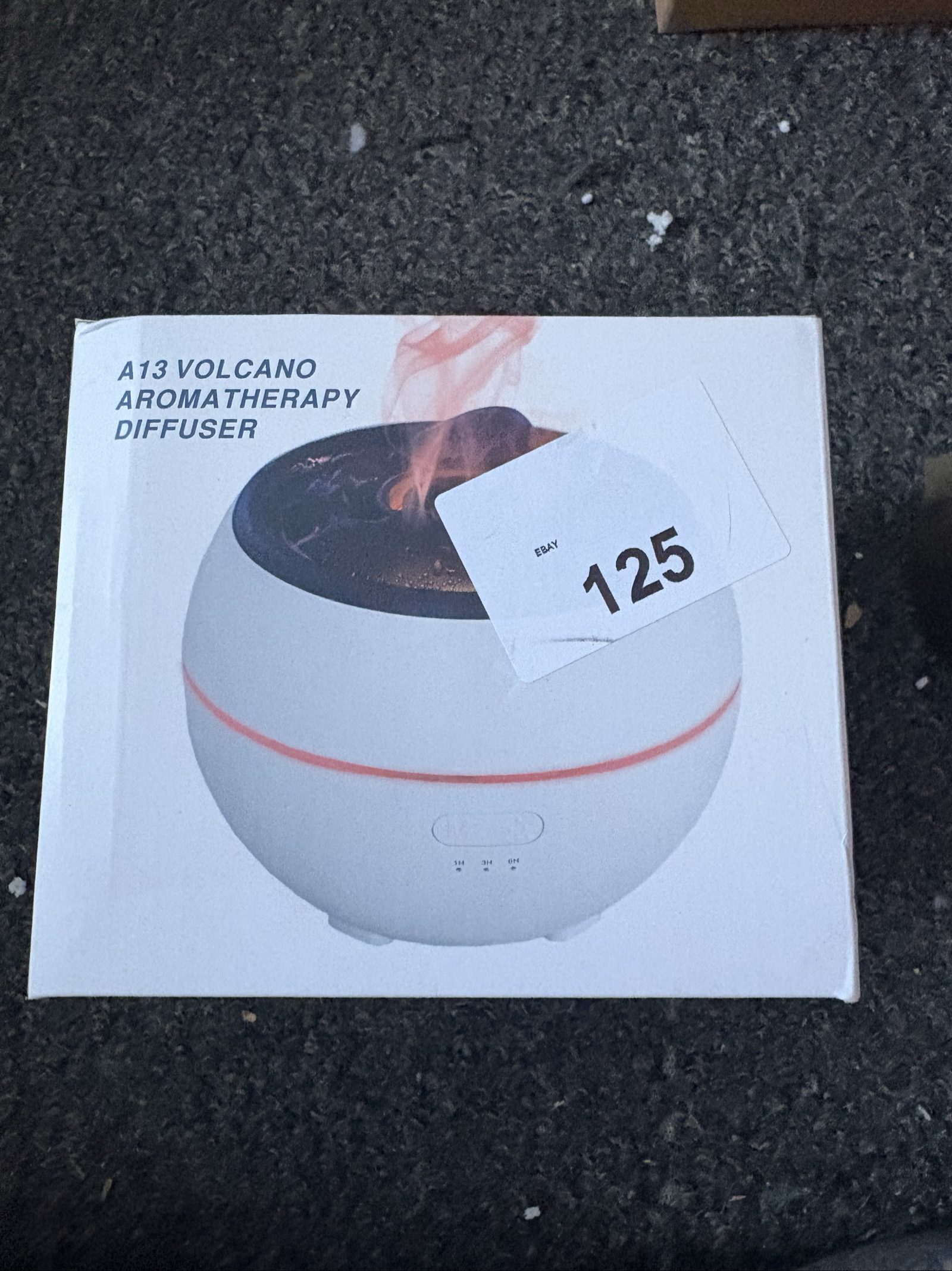 A13 Volcano White Aromatherapy Diffuser 360mL Capacity