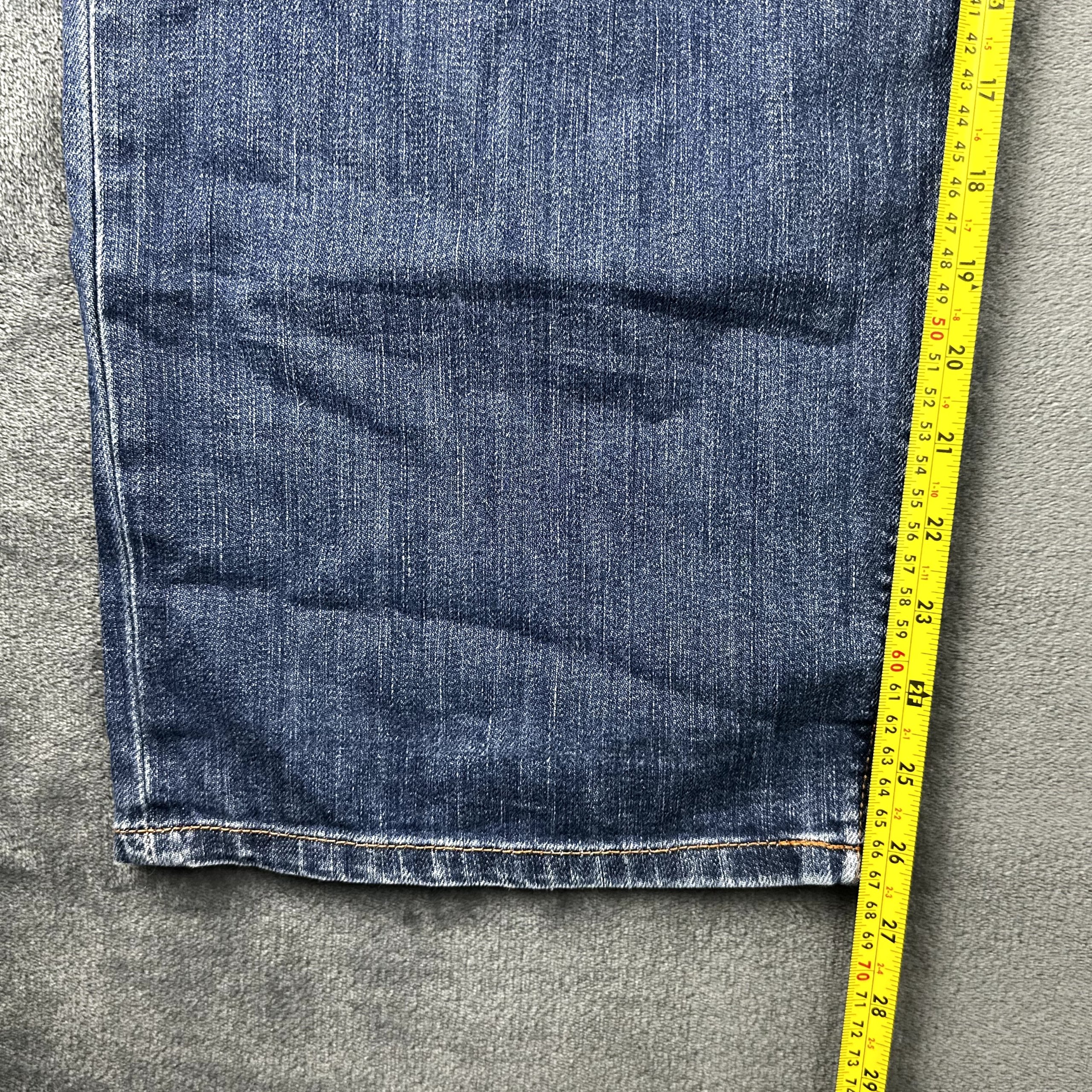 Lee Men’s Blue Relaxed Fit Straight Leg Jeans W40 L26 / L27 Mid Wash image 3