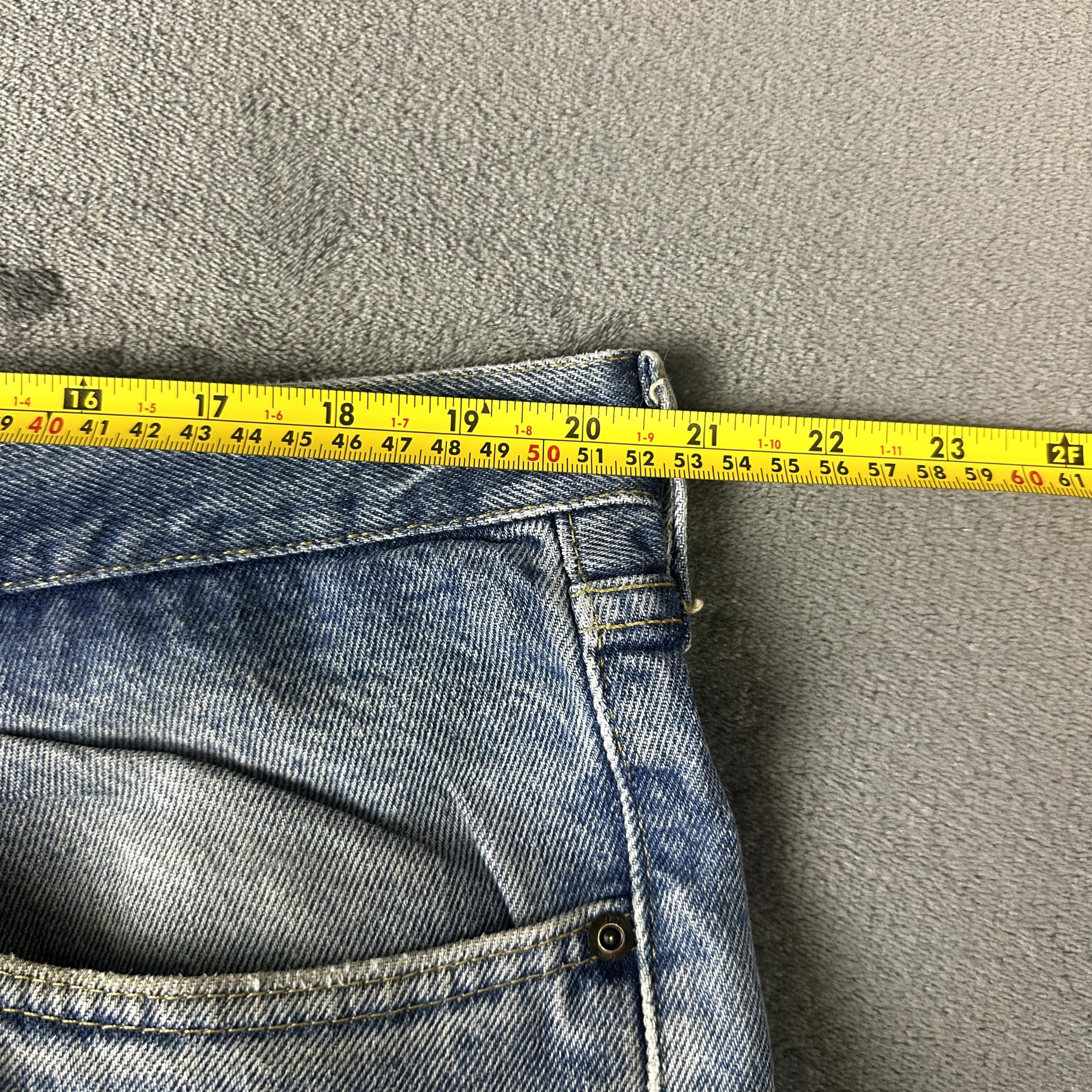 Lee Men’s Blue Relaxed Fit Straight Leg Jeans W40 L27 Mid Wash image 5
