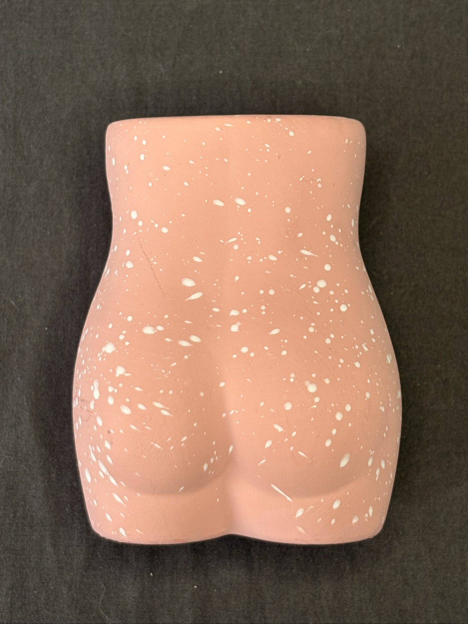 TYPO Pink Speckled Ceramic Female Torso Figurine image 5