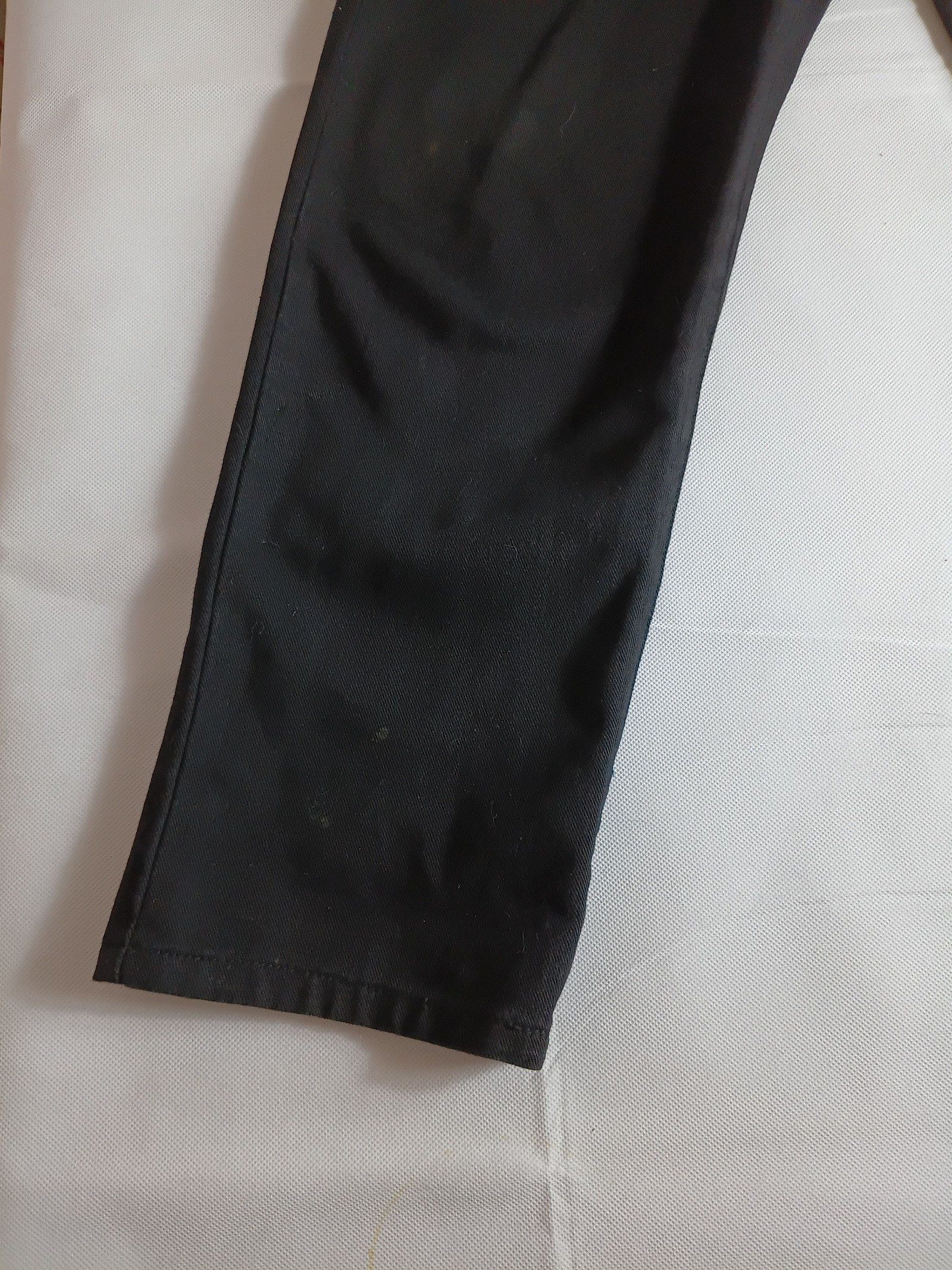 Profile Black Straight Leg Jeans 36 Waist 34 Leg Cotton image 3