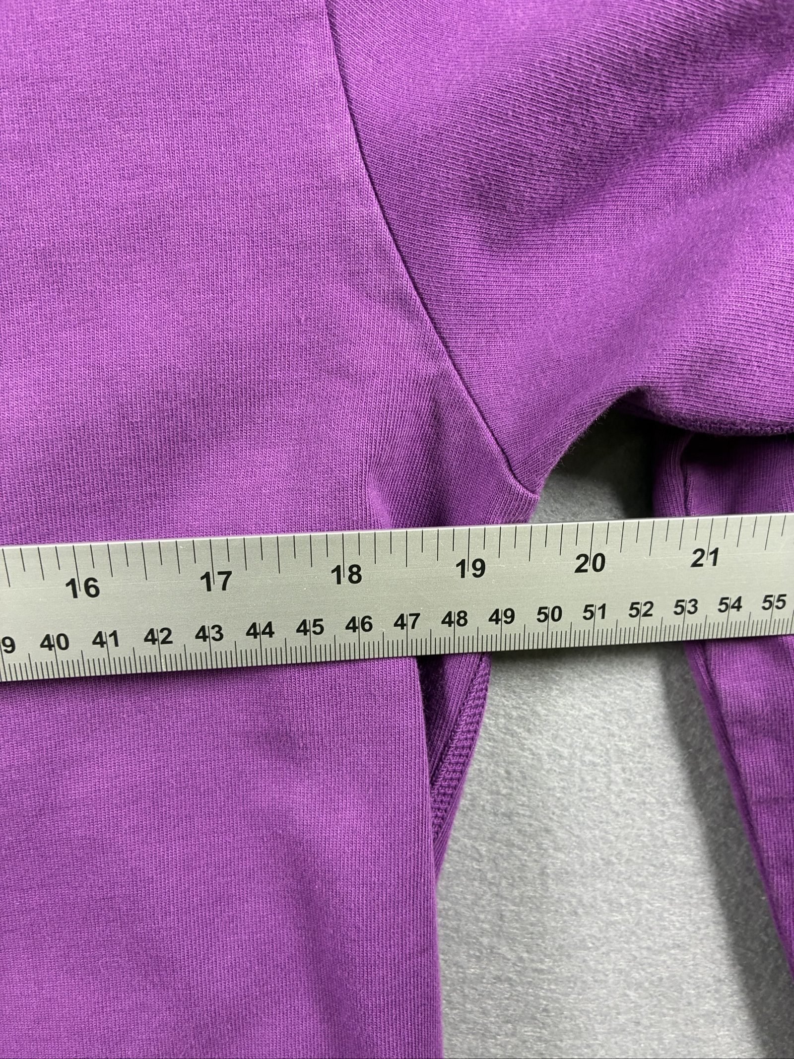 Stone Island Purple Logo Patch Crewneck Sweatshirt Small image 7
