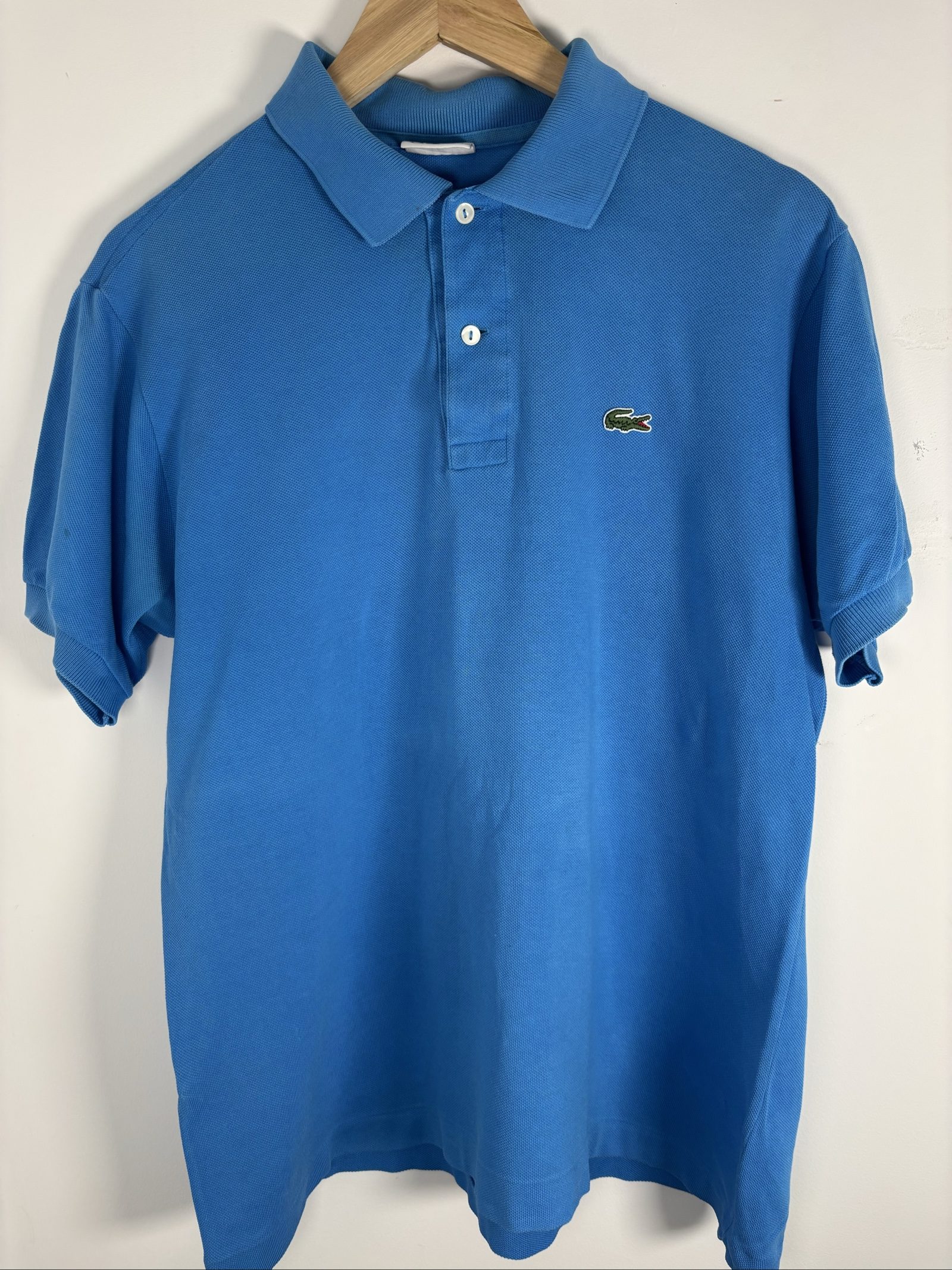 Lacoste Men's Blue Classic Cotton Polo Shirt Size 4