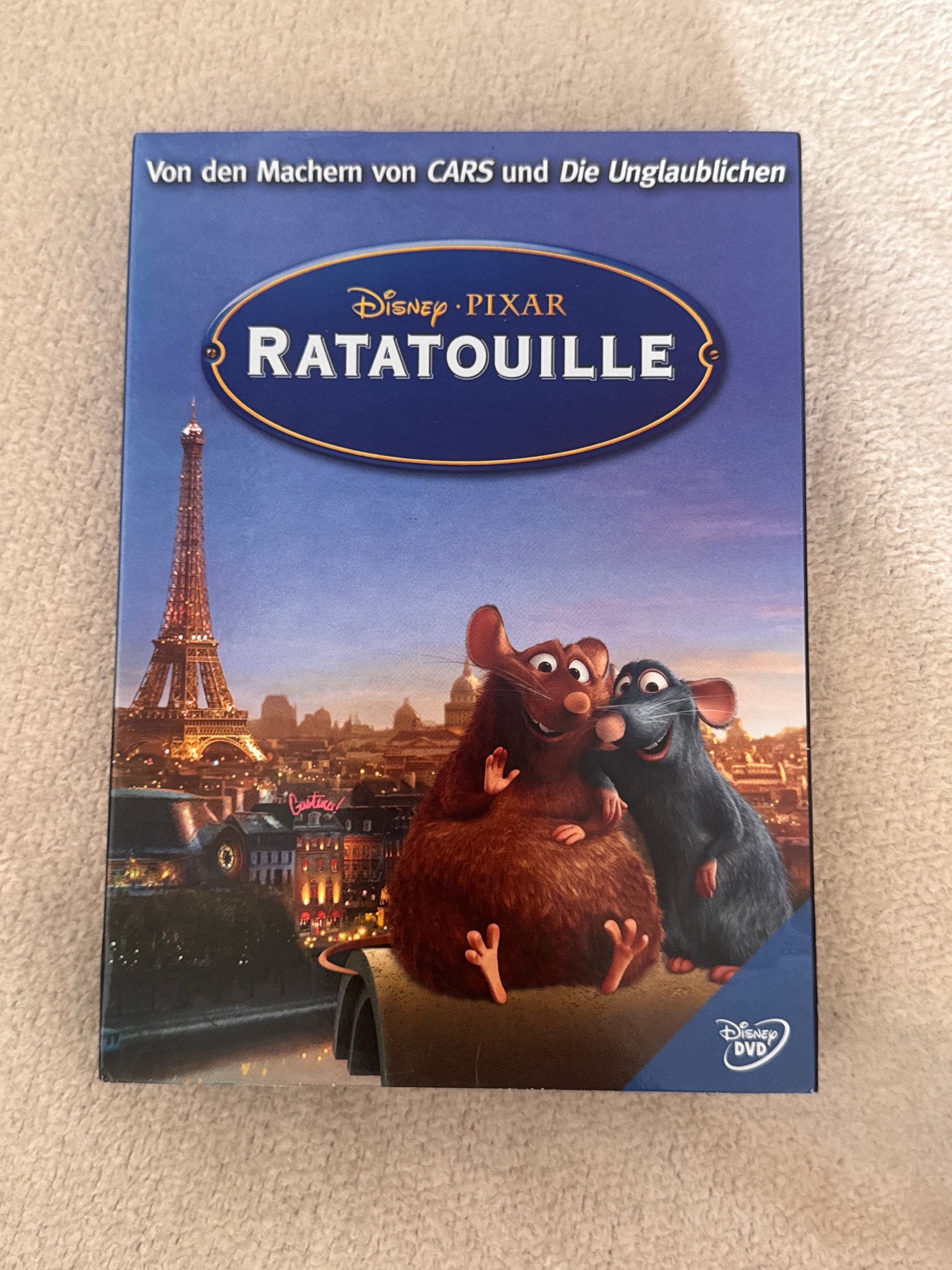 Disney Pixar Ratatouille DVD German Edition