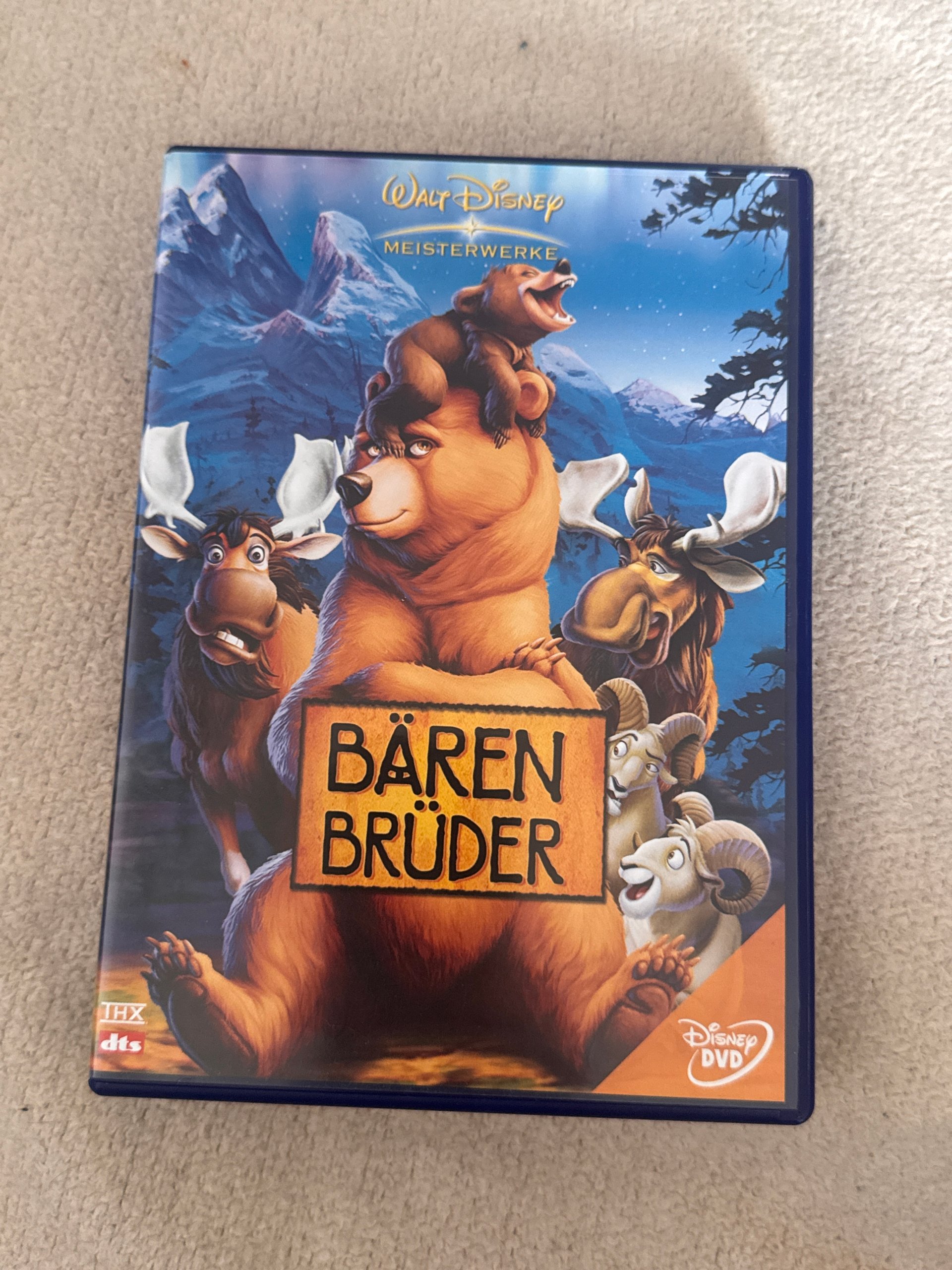 Walt Disney Bären Brüder DVD German