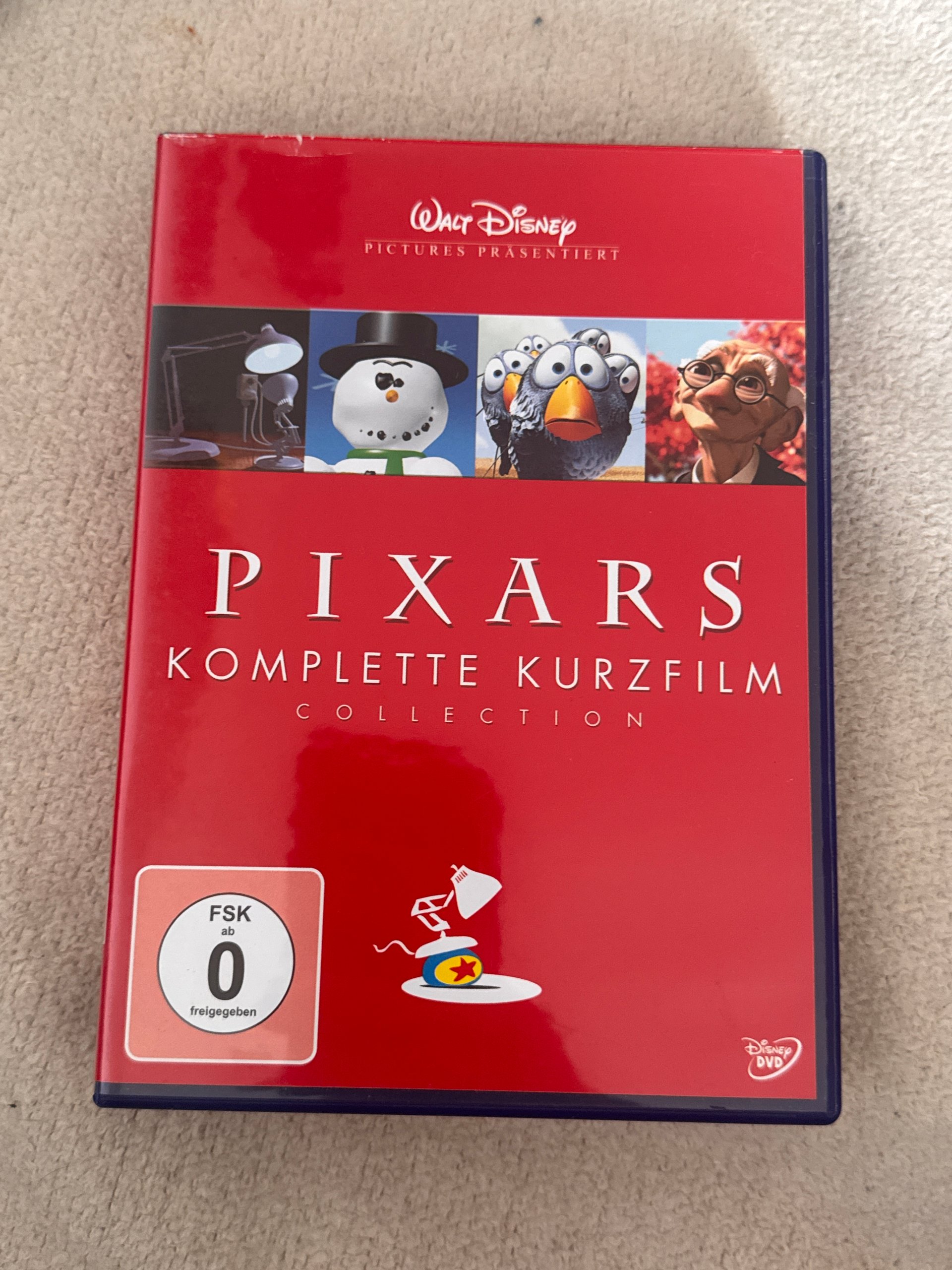 Pixar Complete Short Films Collection DVD German Edition