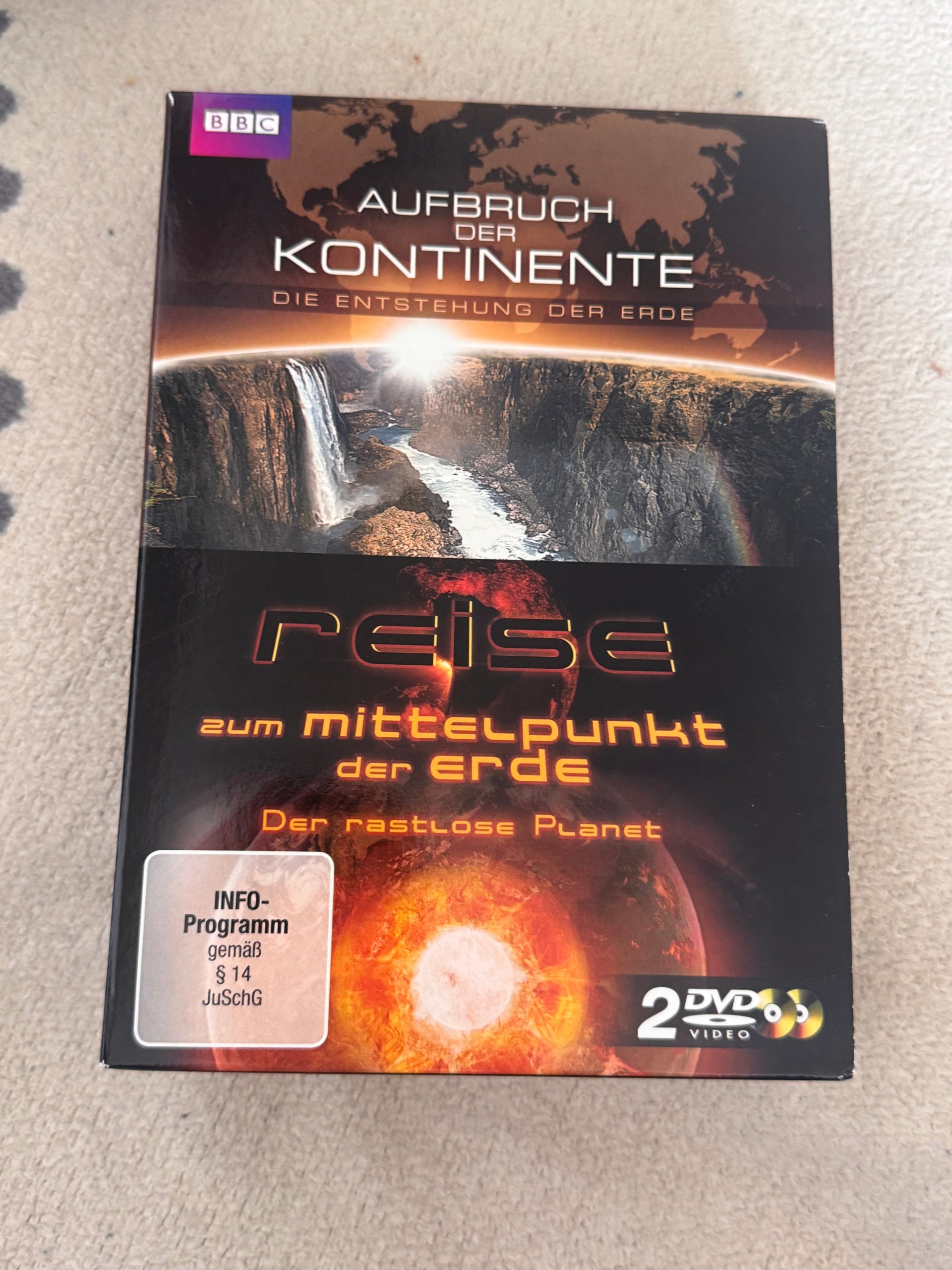 BBC Aufbruch der Kontinente Reise zum Mittelpunkt der Erde 2 DVD Dokumentation