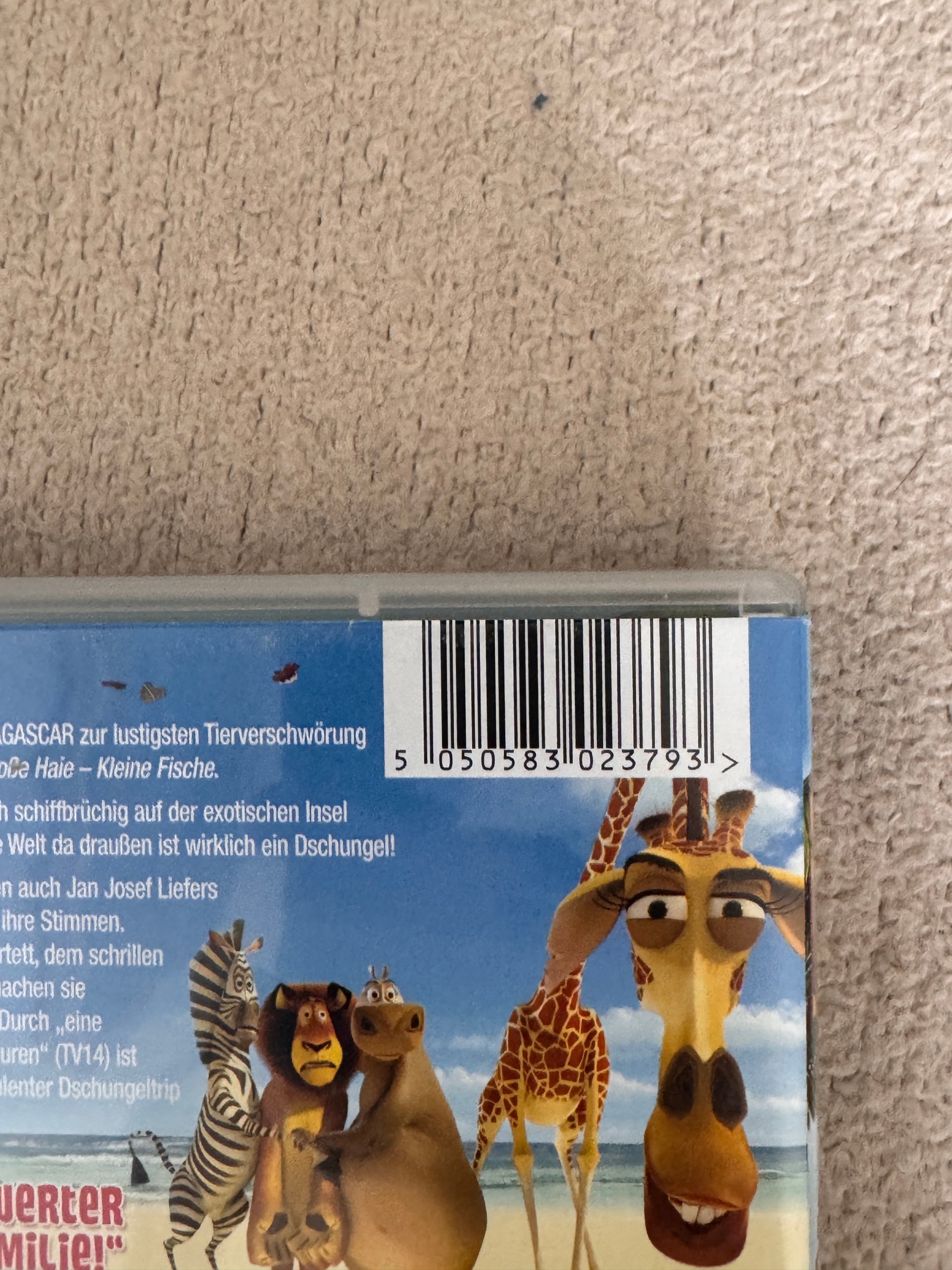 DreamWorks Madagascar German DVD Movie cd-a-01 image 3