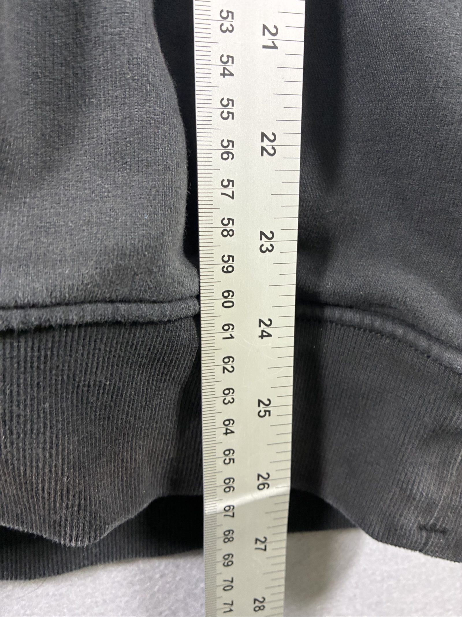 Stone Island Men Black Crewneck Sweatshirt Large Cotton image 9