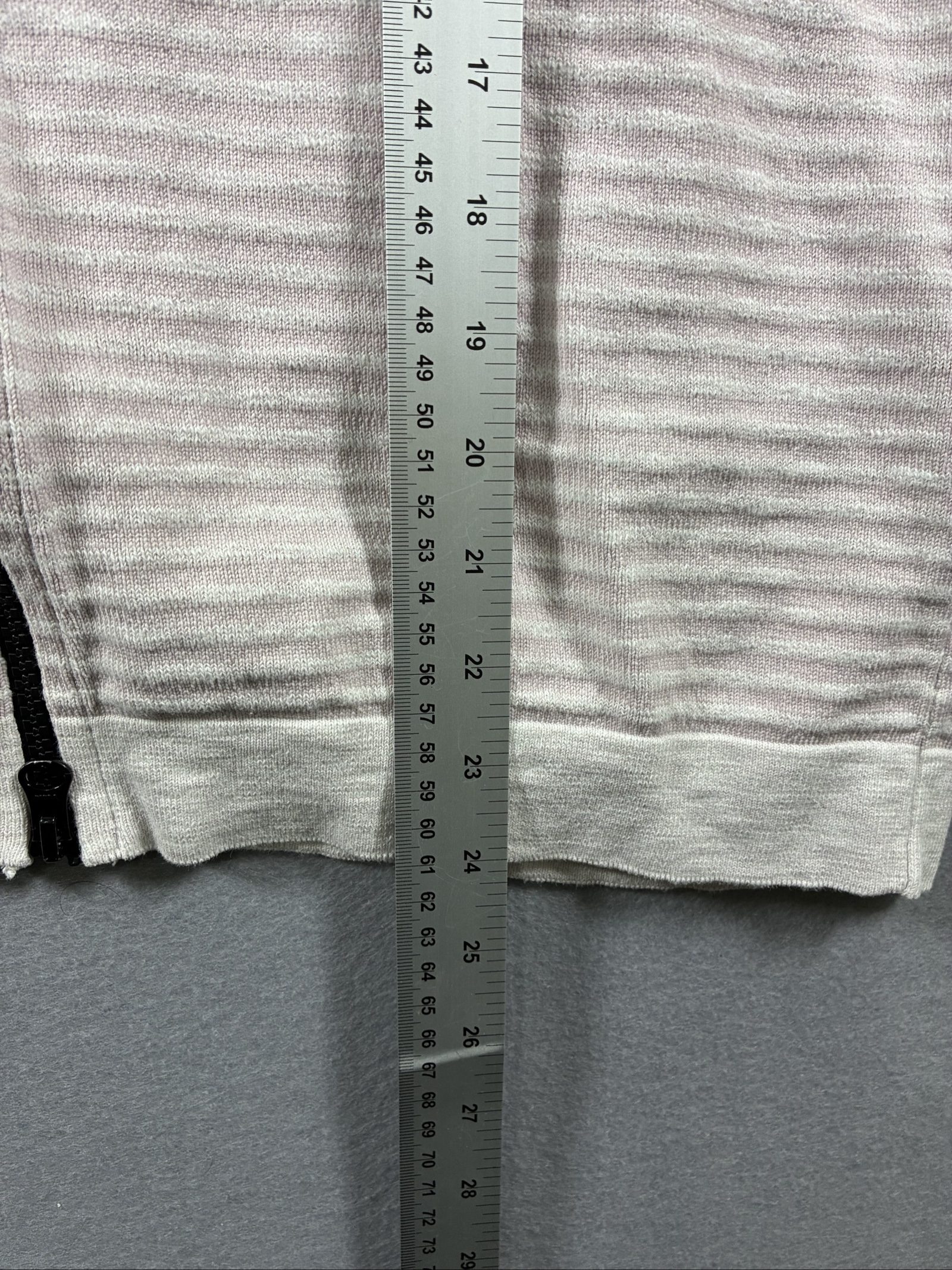 Stone Island Beige & Light Brown Marina Striped Zip Hoodie Small Men image 6