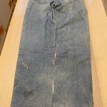 Dickies Blue Denim Carpenter Jeans Large Distressed Workwear