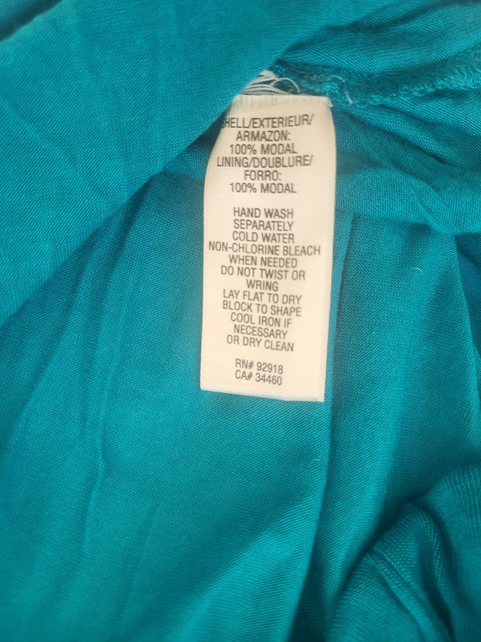 Juicy Couture Womens Blue Turquoise Maxi Dress Crochet Neck Size L image 5