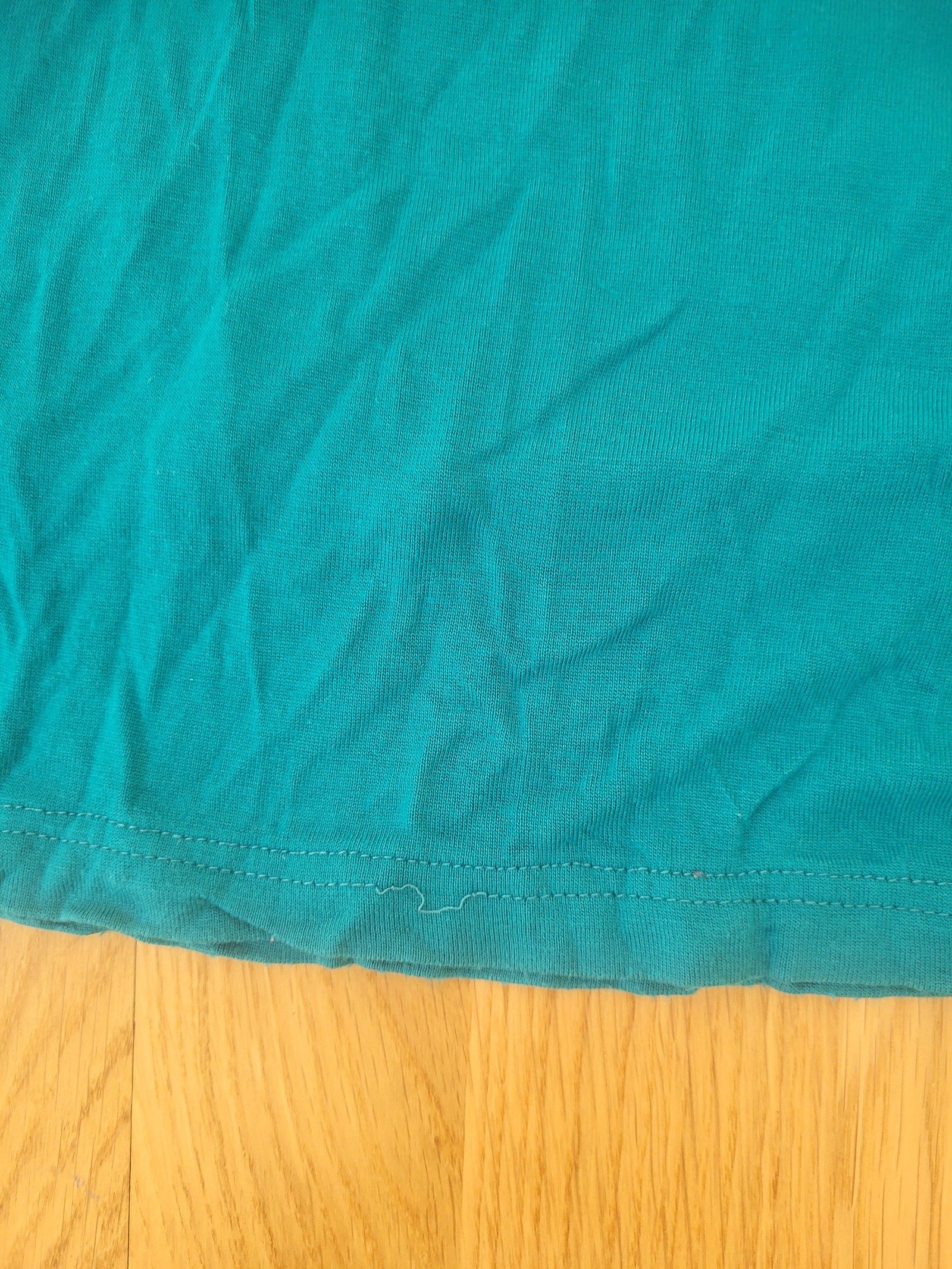 Juicy Couture Womens Blue Turquoise Maxi Dress Crochet Neck Size L image 6