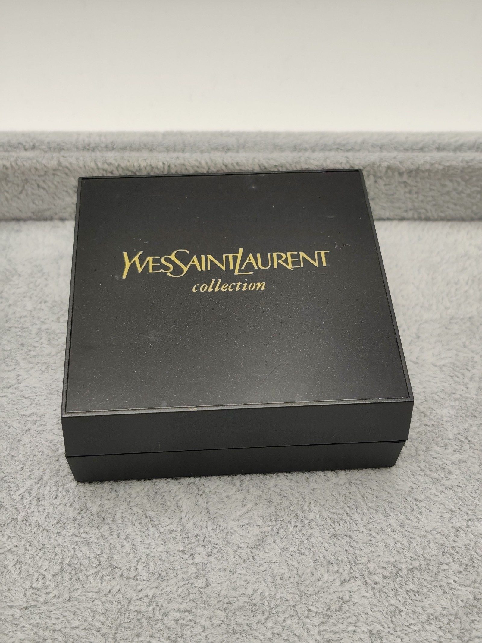 Yves Saint Laurent Gold & Silver Tone Tie Clip image 3