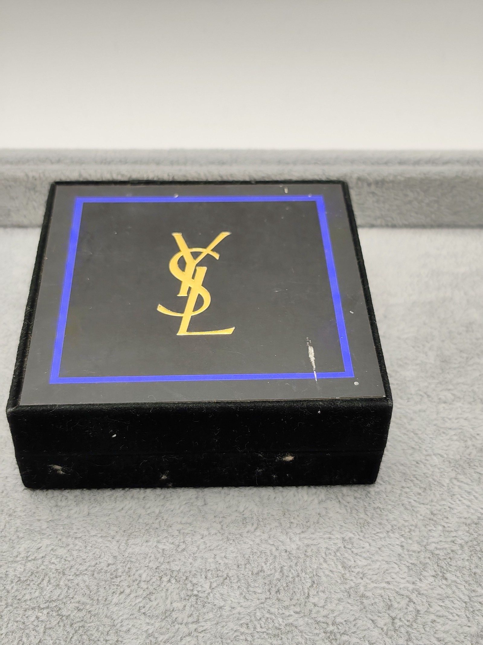 Yves Saint Laurent Gold & Silver Cufflinks & Tie Clip Set image 3