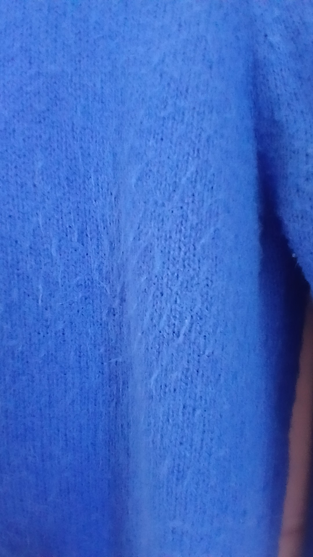 Frank Saul Vintage Blue Embellished Wool Jumper Size 2 (S/M) image 6