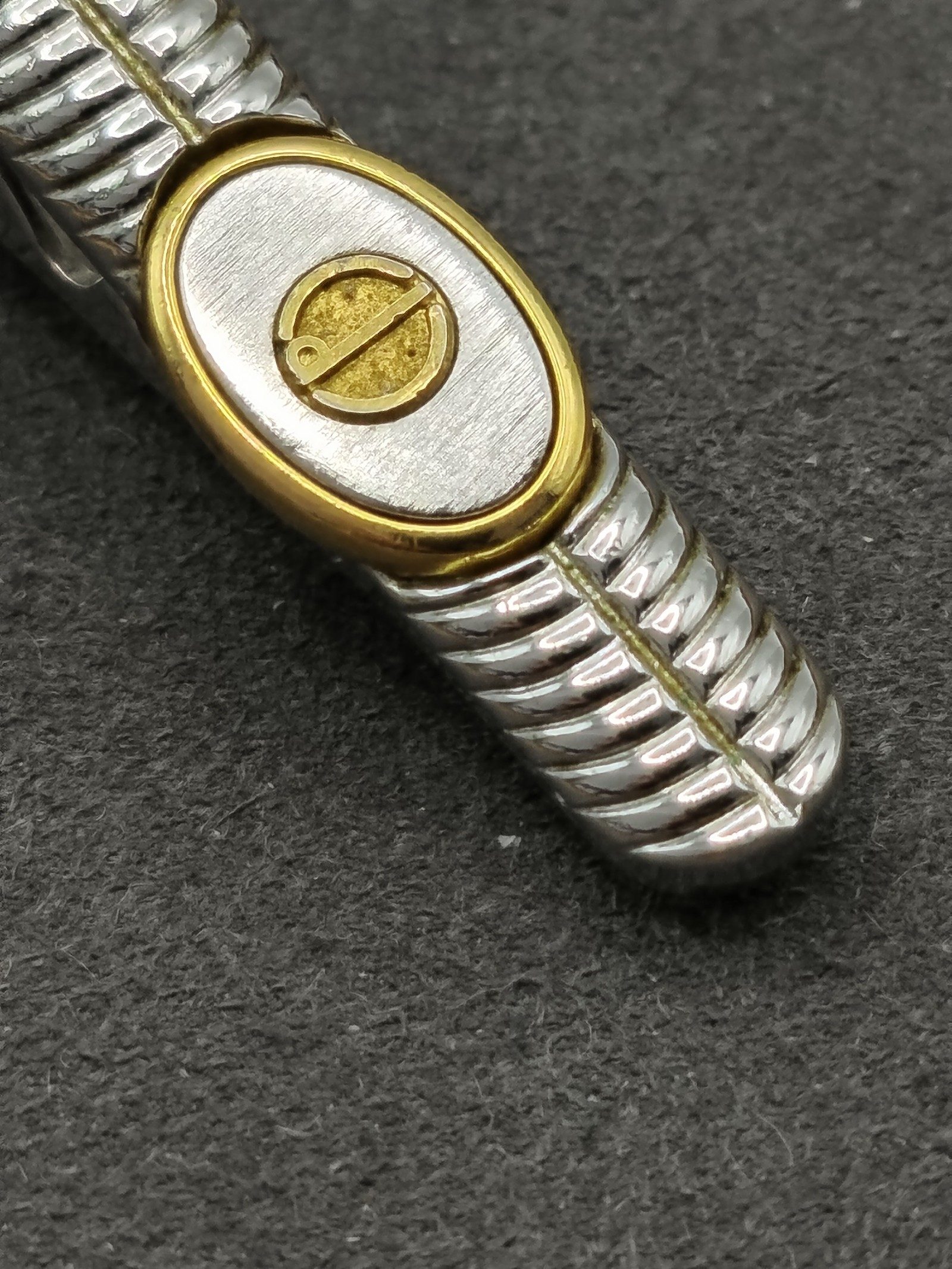 Dunhill Silver & Gold Tone Men's Tie Clip image 8