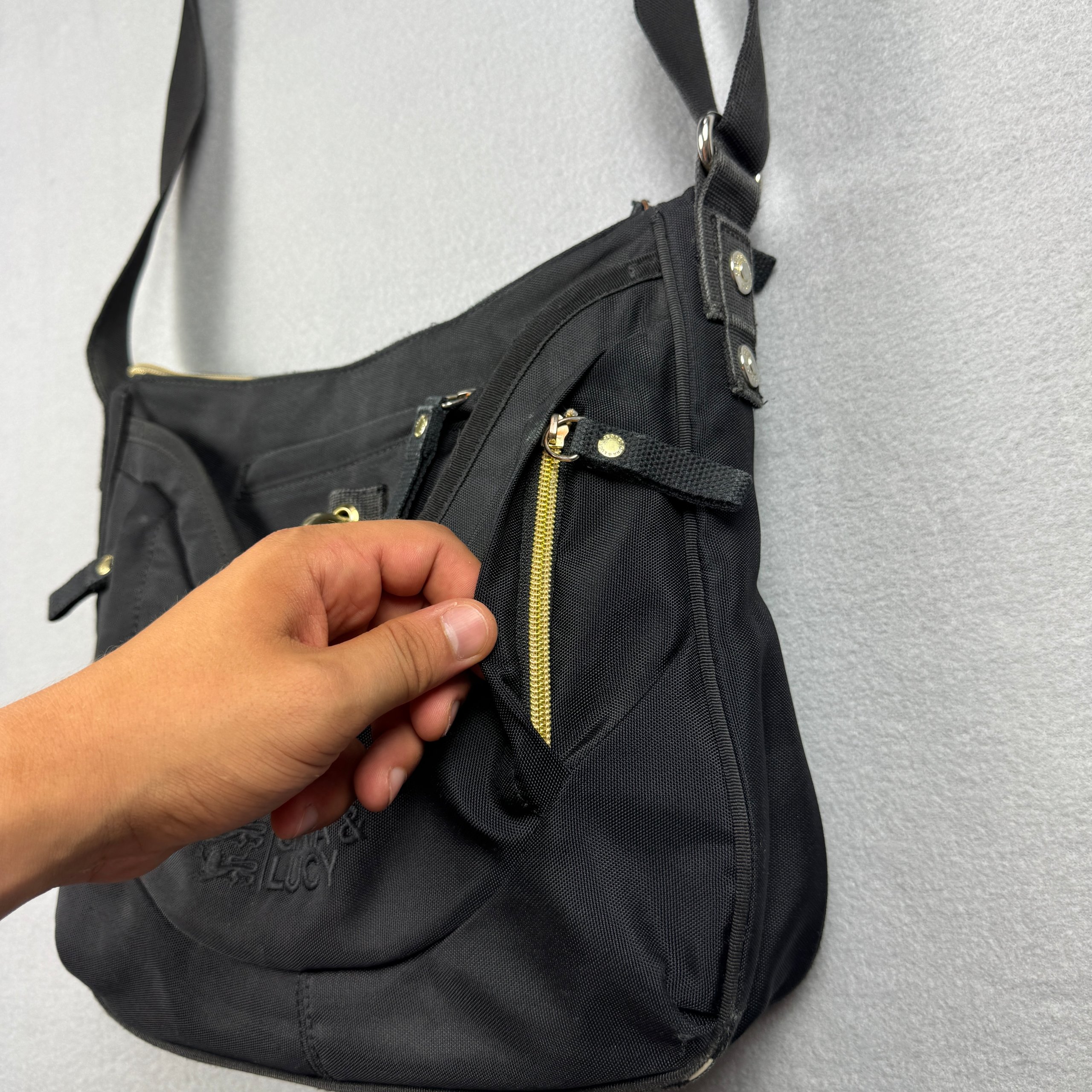 George Gina & Lucy Super Gu(r)t GGL Y2K Black Avant-garde Bag image 6