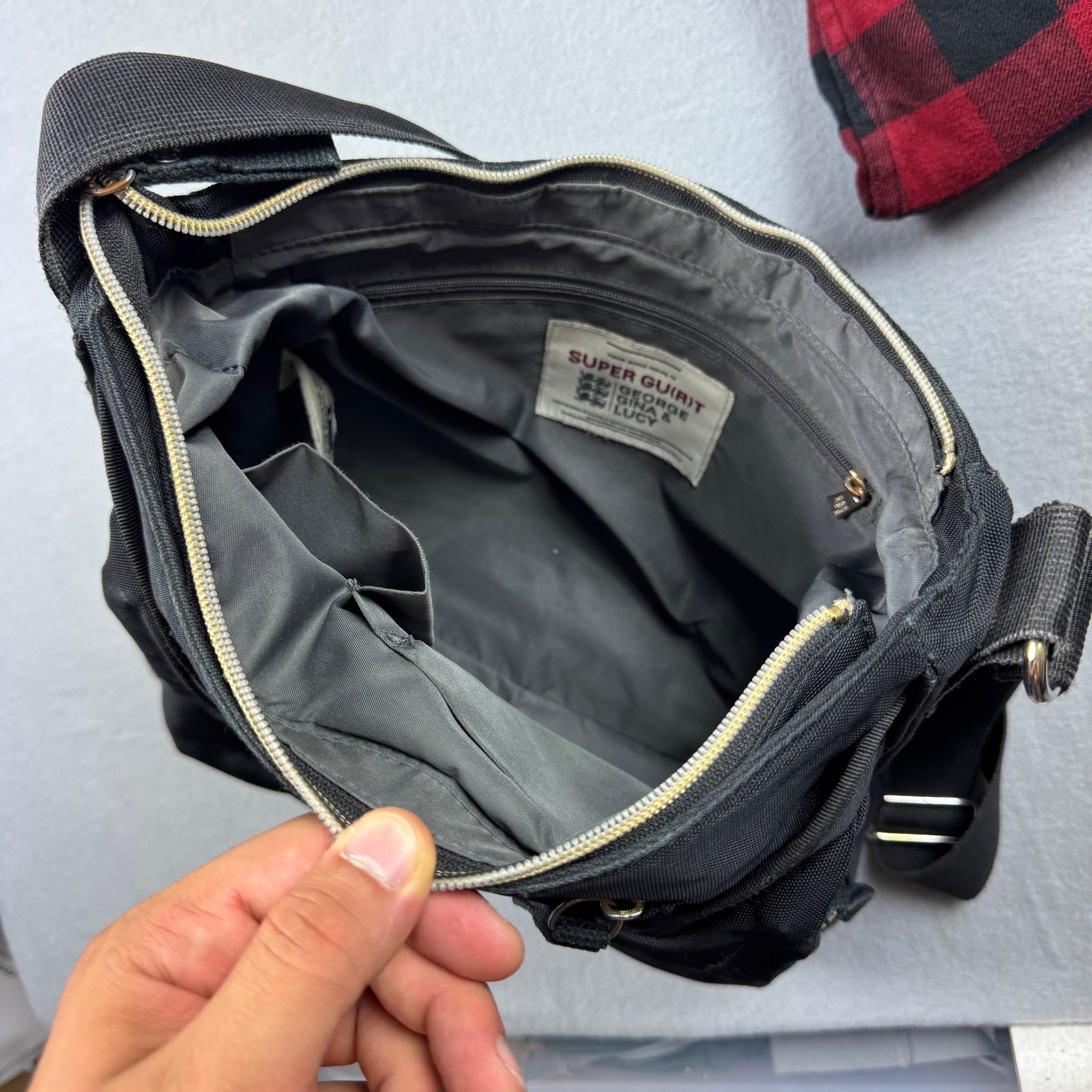 George Gina & Lucy Super Gu(r)t GGL Y2K Black Avant-garde Bag image 9