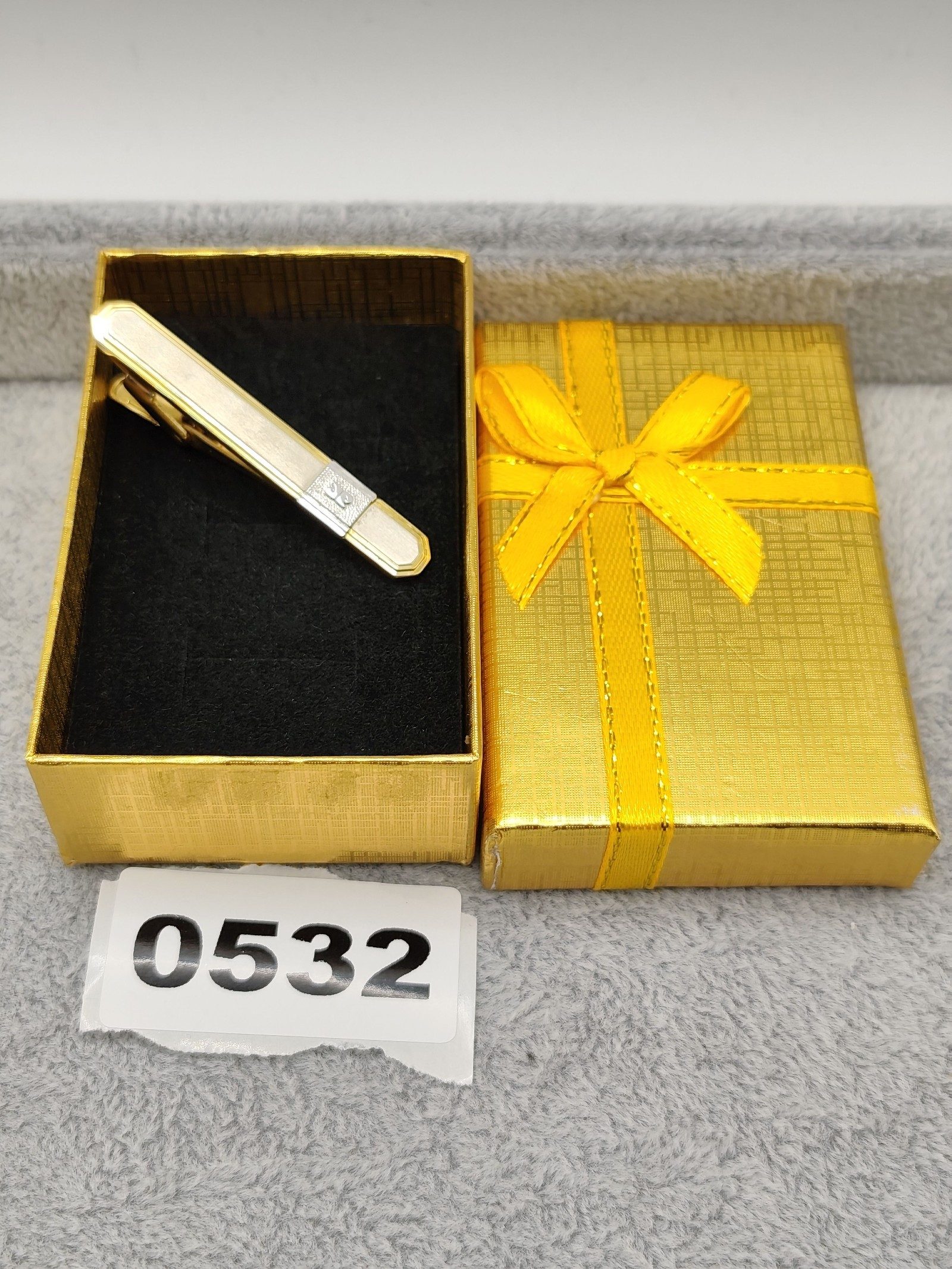 Pierre Cardin Gold Tone Tie Clip with Box