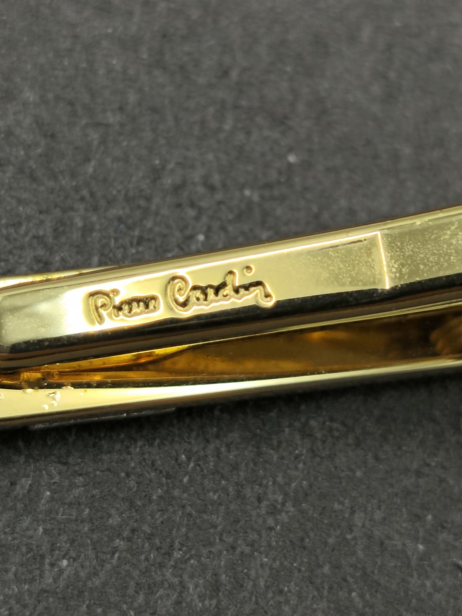 Pierre Cardin Gold Tone Tie Clip with Box image 4