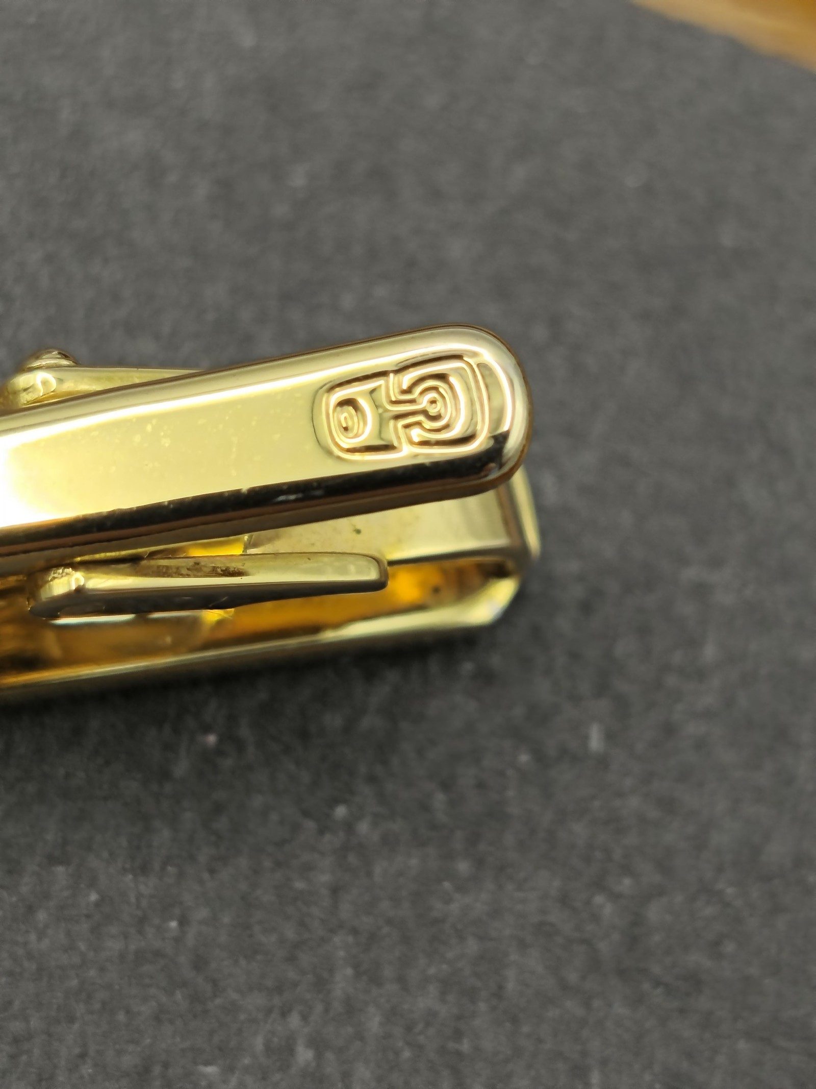 Pierre Cardin Gold Tone Tie Clip with Box image 5