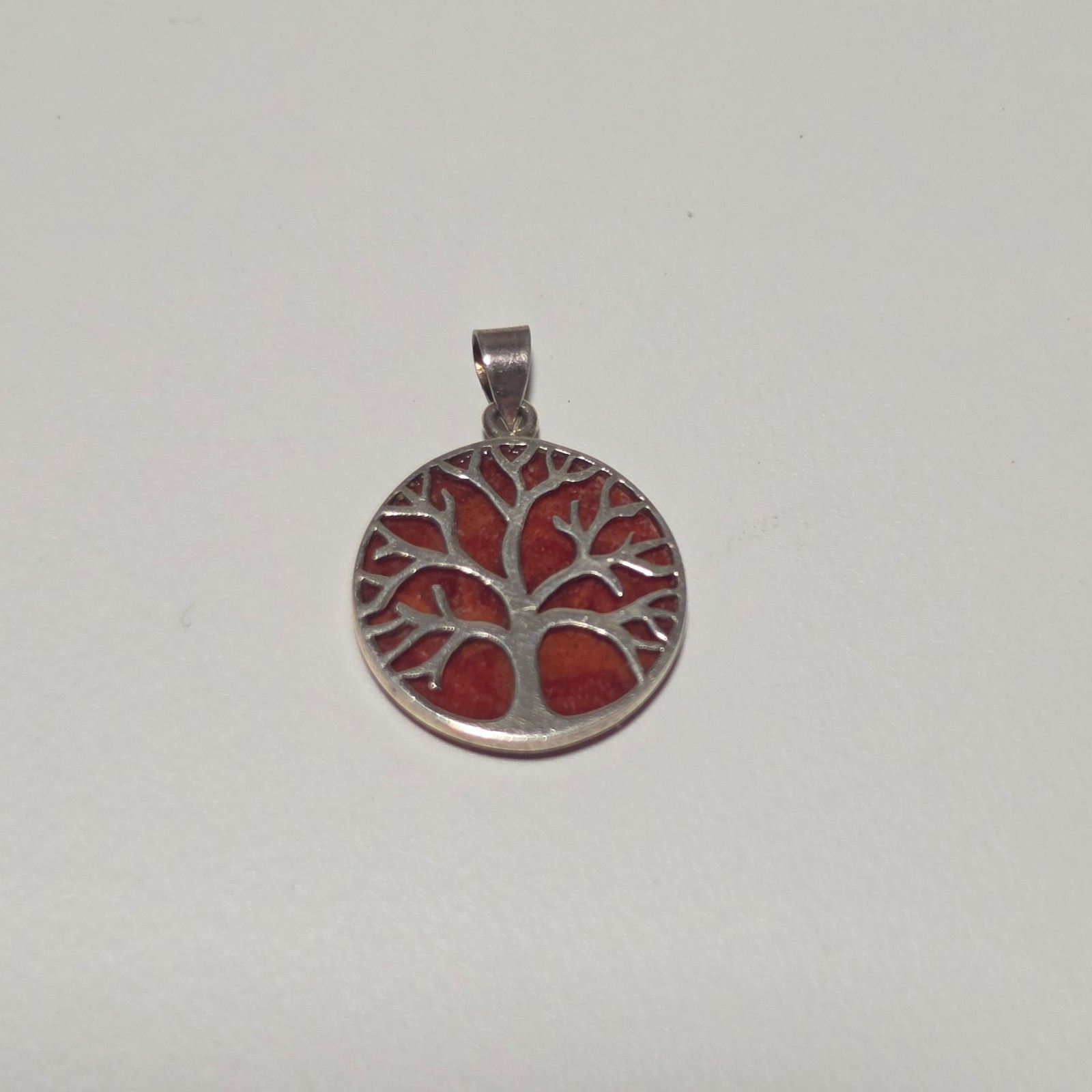 925 Silver Tree of Life Pendant .b6