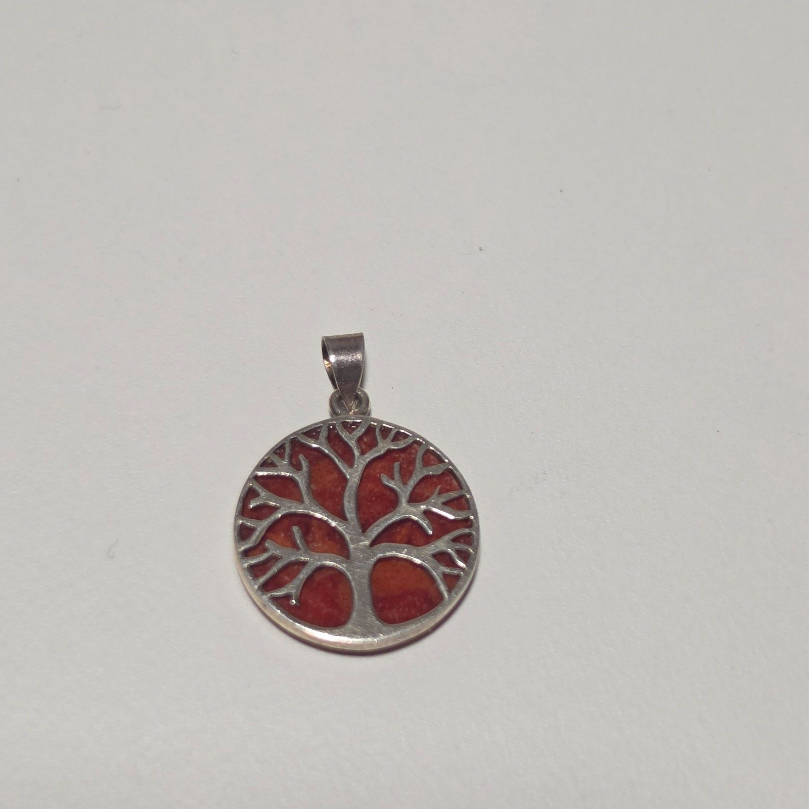 925 Silver Tree of Life Pendant .b6 image 2