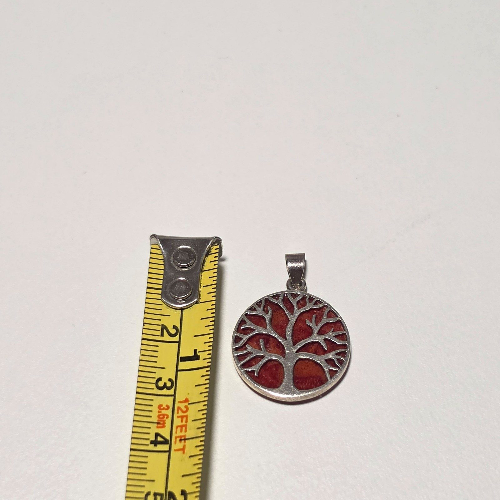 925 Silver Tree of Life Pendant .b6 image 4
