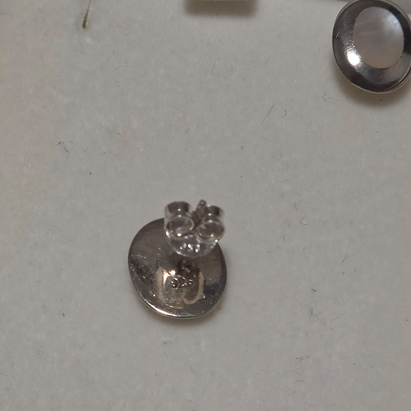 925 Sterling Silver Stud Earrings.b6 image 3