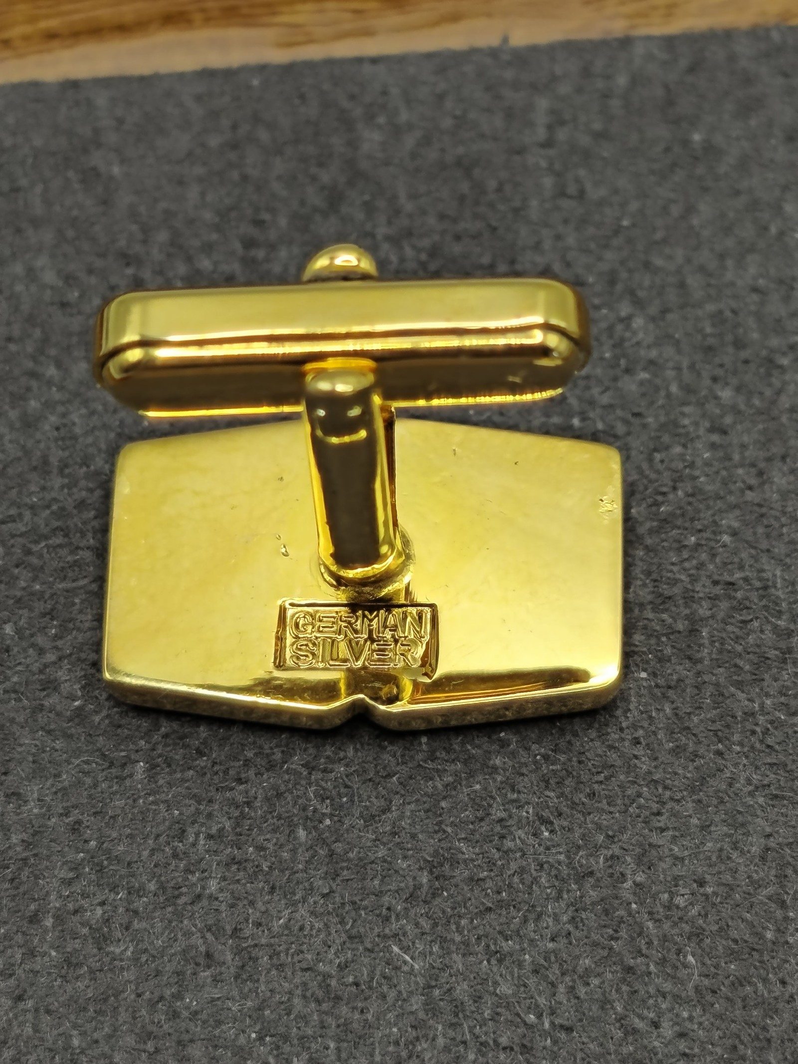 Pierre Balmain Gold & Silver Tone Cufflinks in Original Box image 8