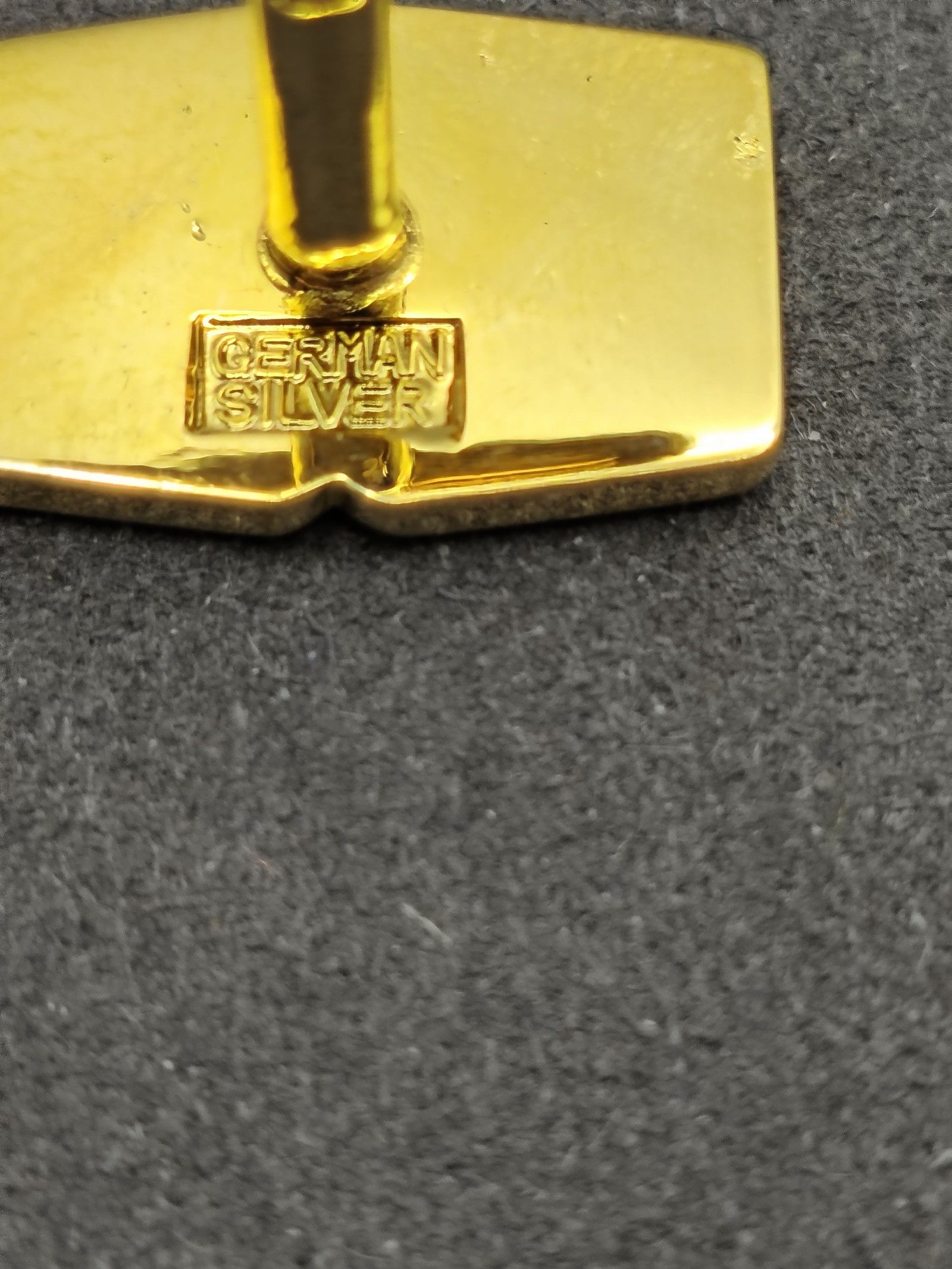 Pierre Balmain Gold & Silver Tone Cufflinks in Original Box image 9